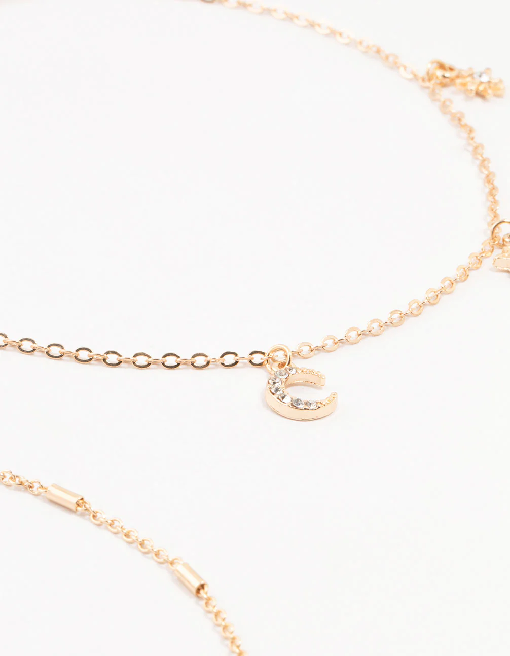 Gold Tab Diamante Star Chokers 3-Pack - Image 2