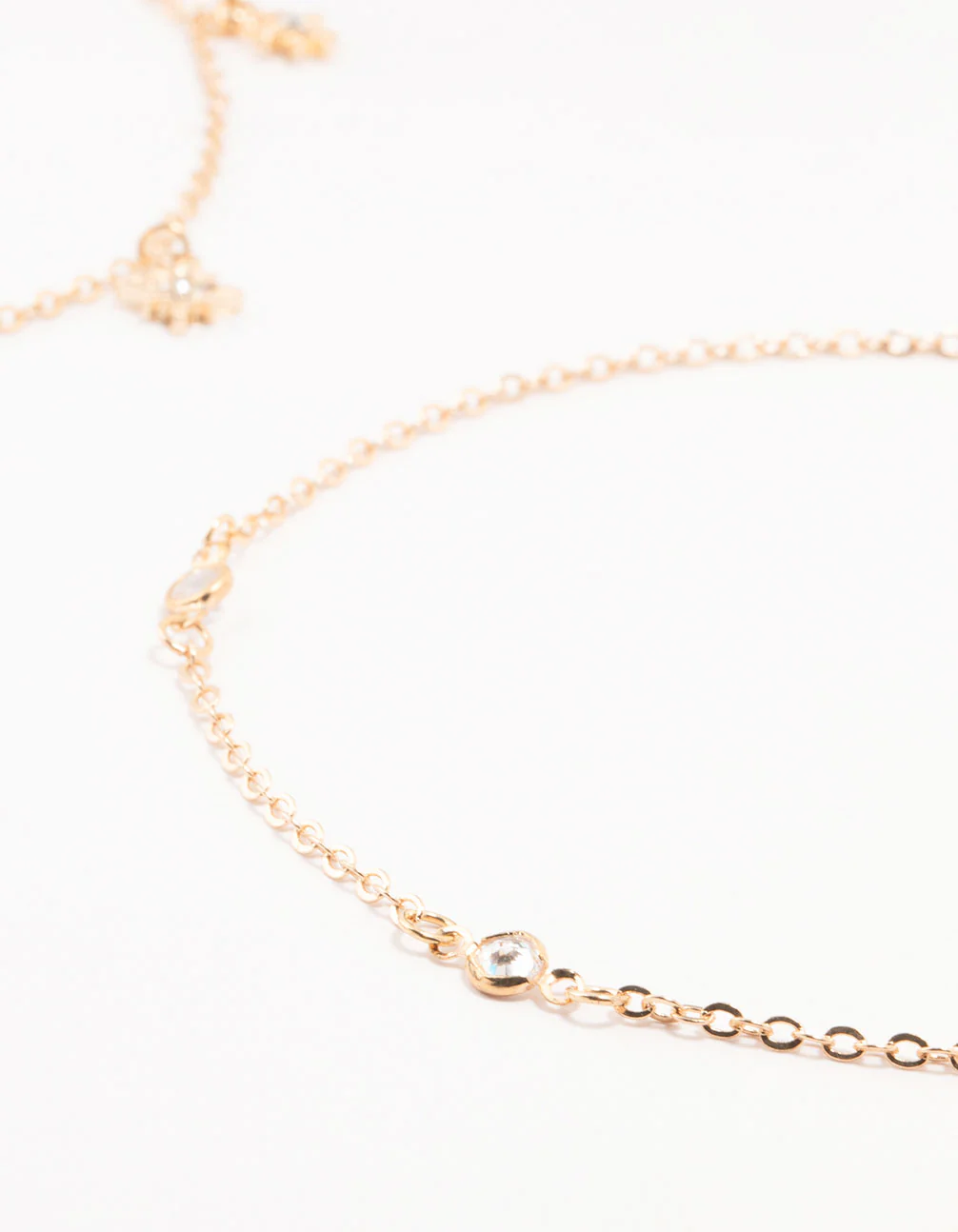 Gold Tab Diamante Star Chokers 3-Pack - Image 3