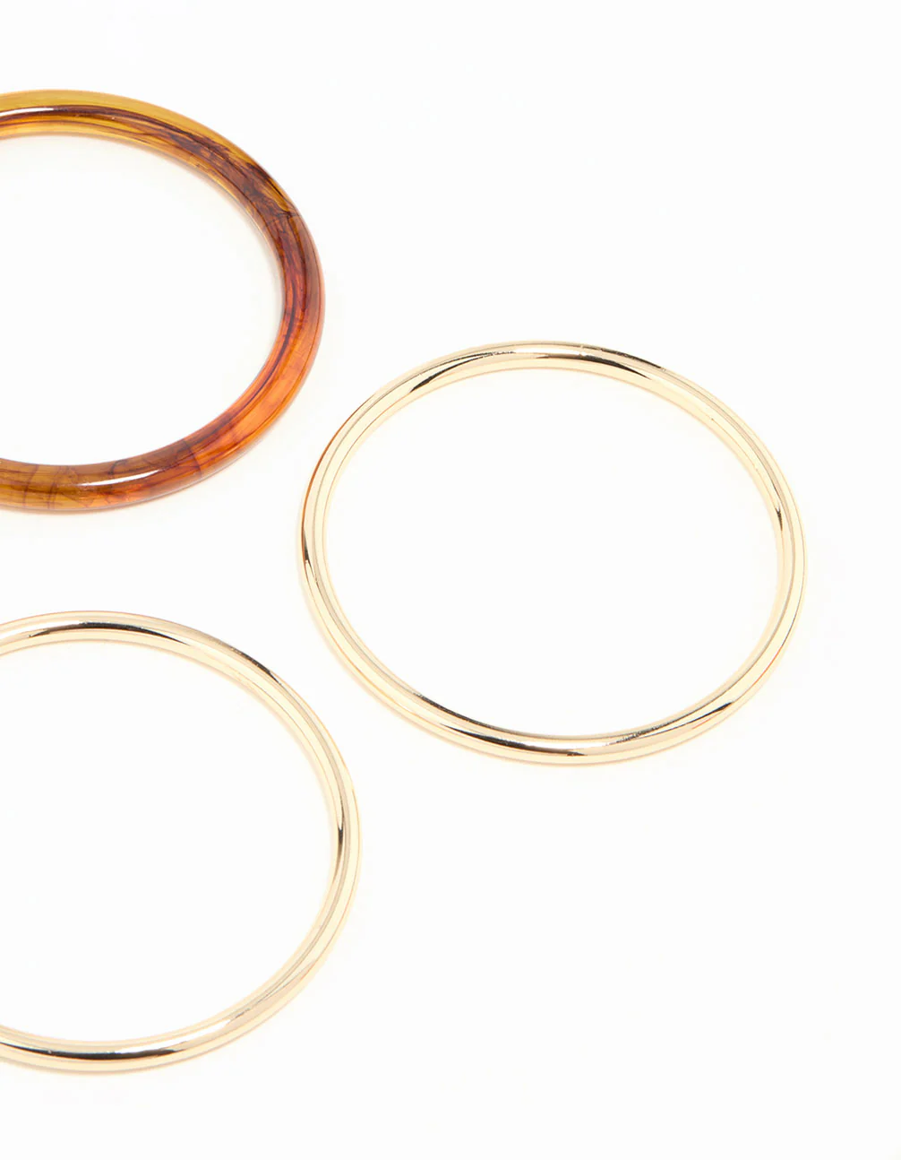 Gold & Tortoiseshell Bangles 5-Pack - Image 3