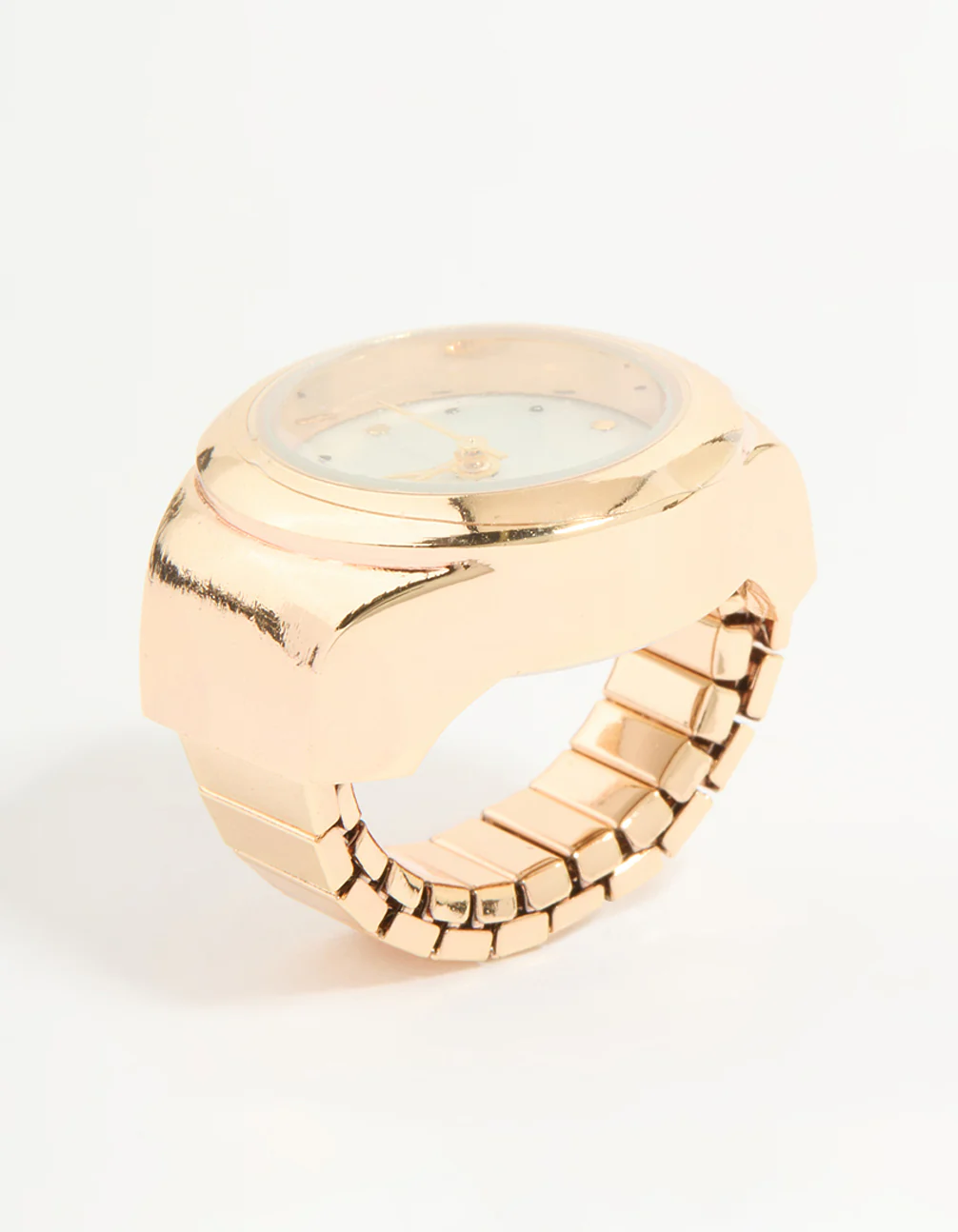 Gold Vintage Watch Ring - Image 2