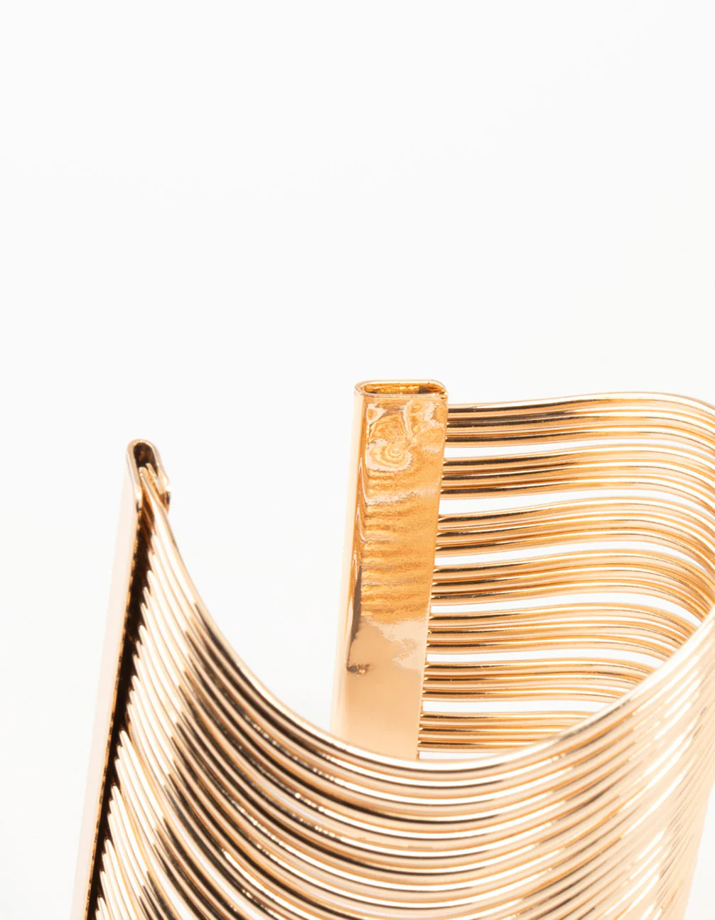 Gold Wave Wrist Cuff - Image 3
