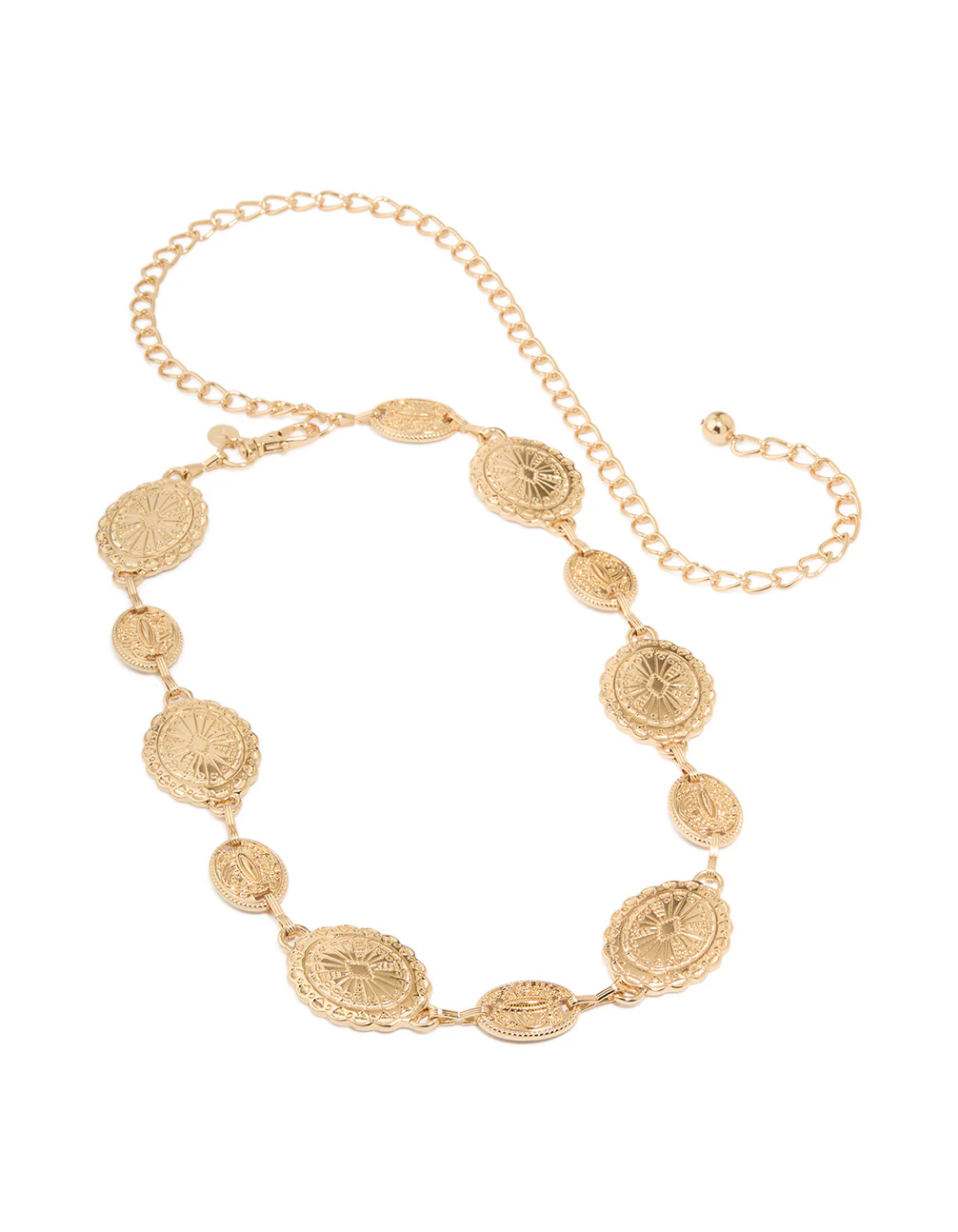 Gold Western Oval Belt - Image 2