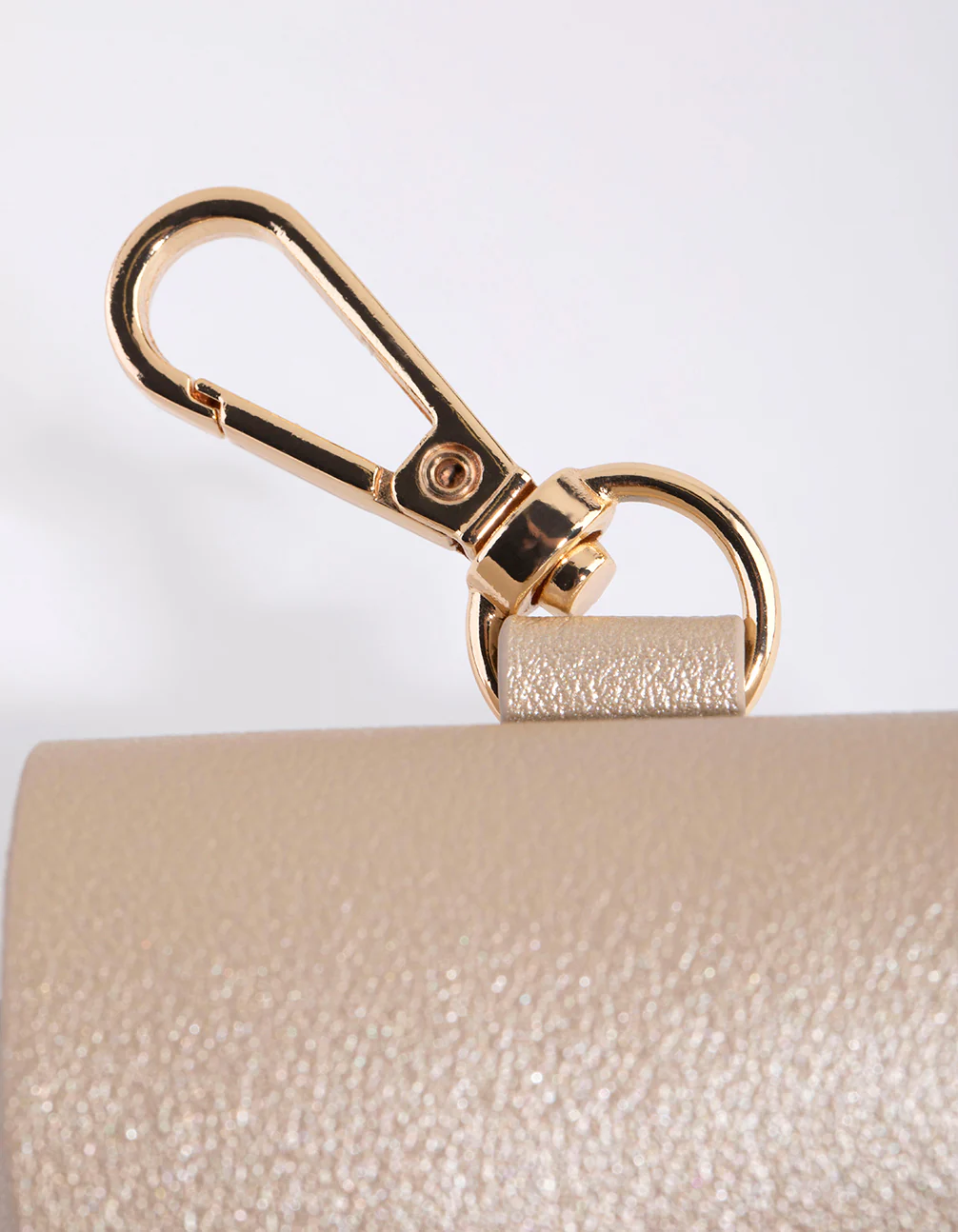 Wide Cream PU Leather Earpod Case - Image 3