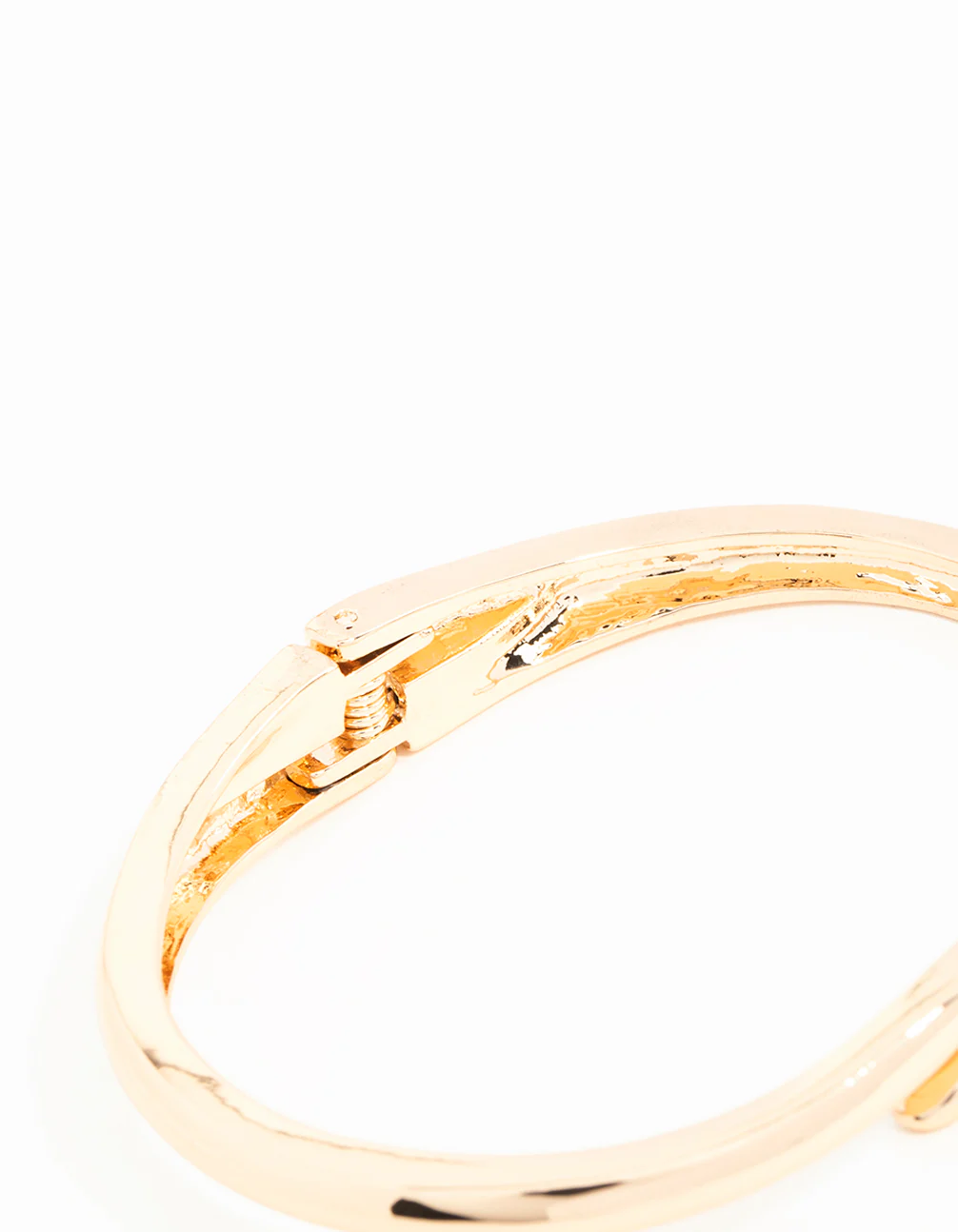 Gold Wrapped Open Bangle - Image 3