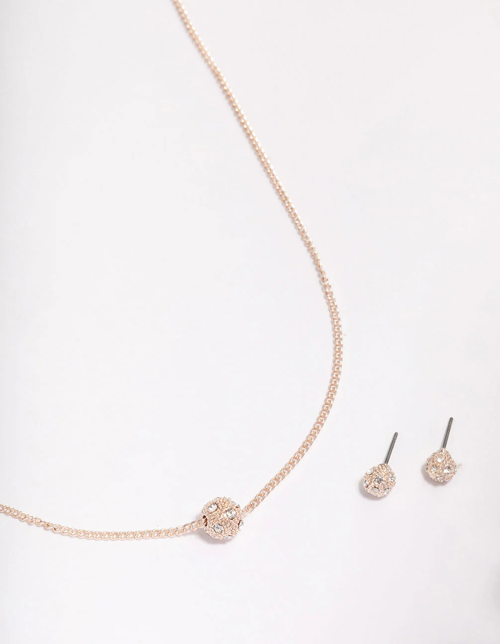 Rose Gold Fireball Jewellery Set - Image 3
