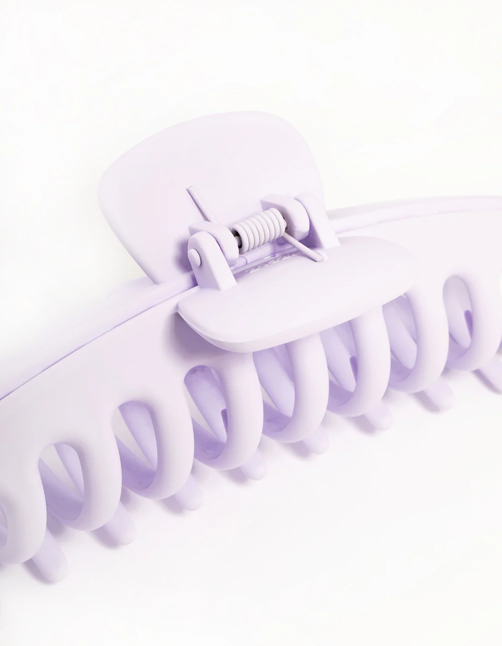 Pastel Lilac Large Barrel Claw Clip - Image 3