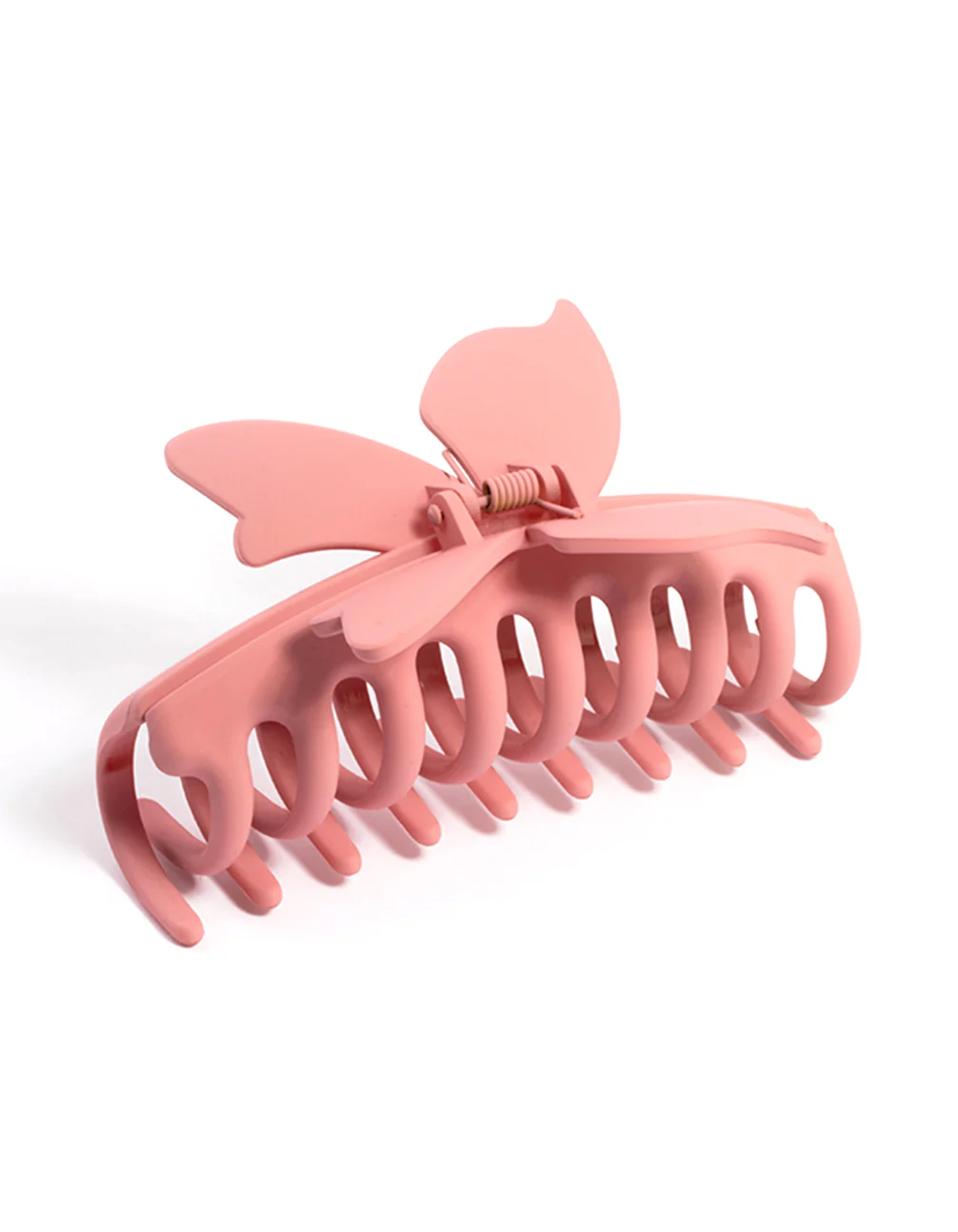 Blush Acrylic Butterfly Claw Clip - Image 2