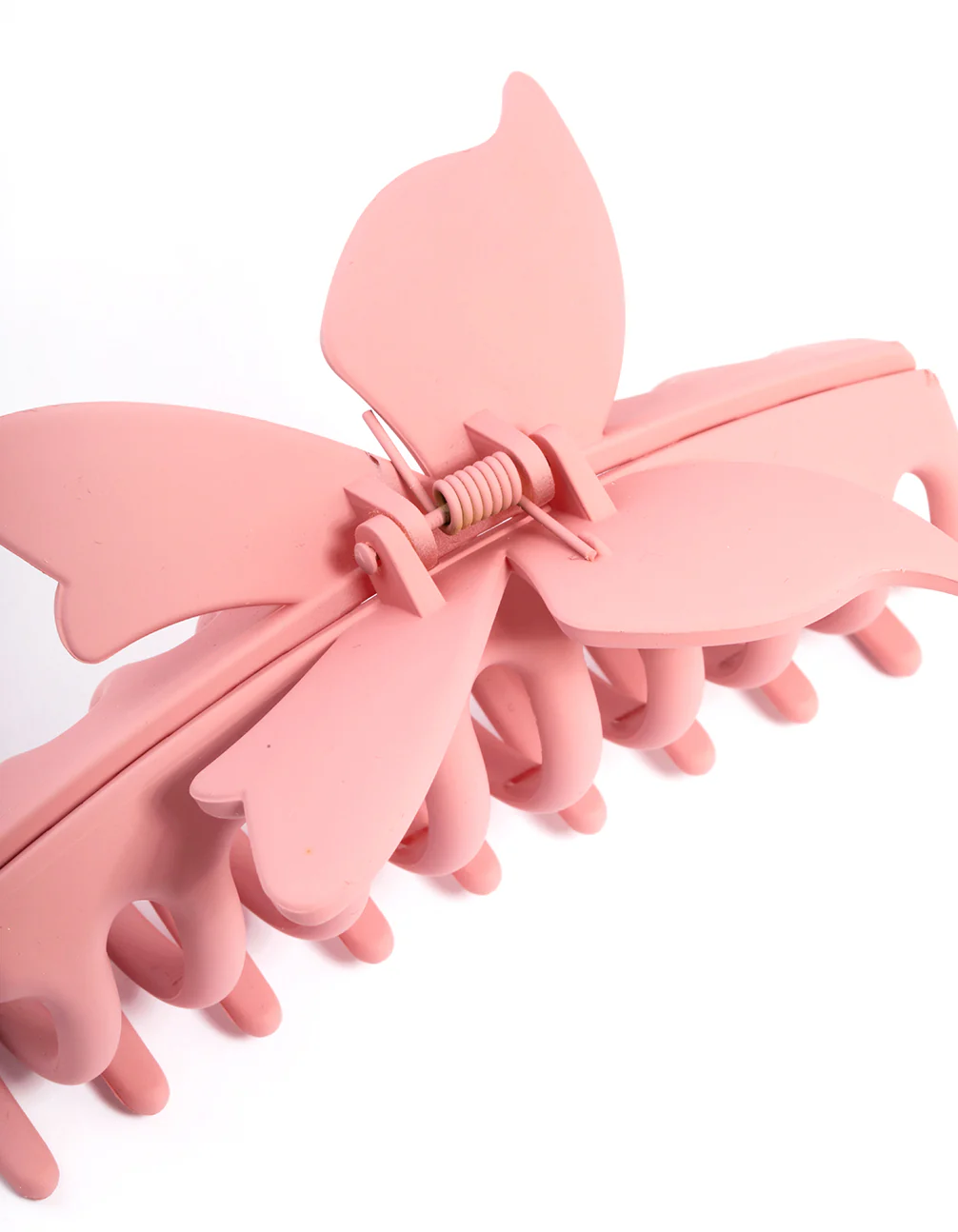 Blush Acrylic Butterfly Claw Clip - Image 3