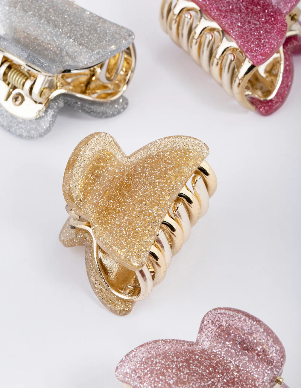 Acrylic Glitter Claw Clip 4-Pack - Image 3