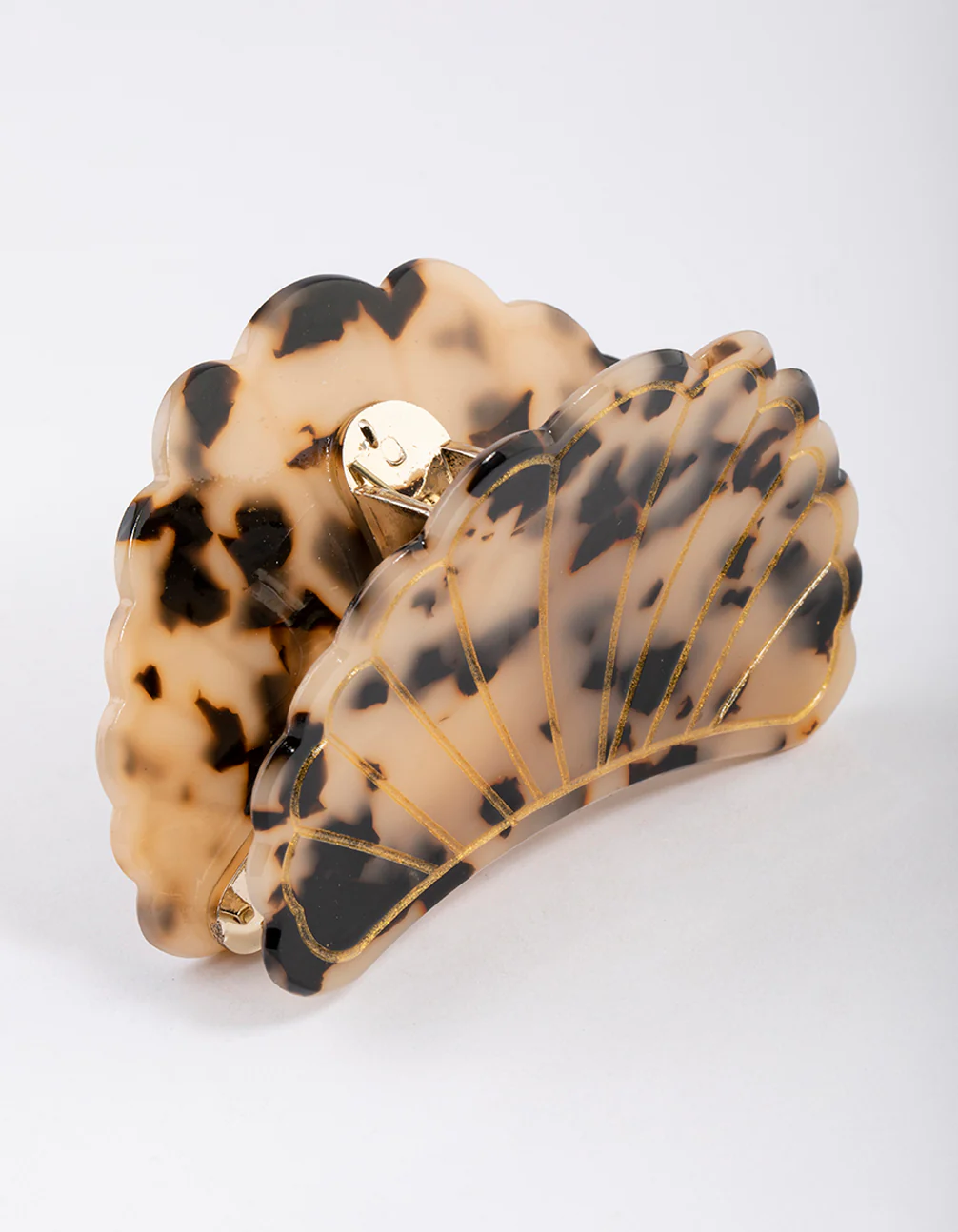 Acrylic Tortoiseshell Claw Clip - Image 2