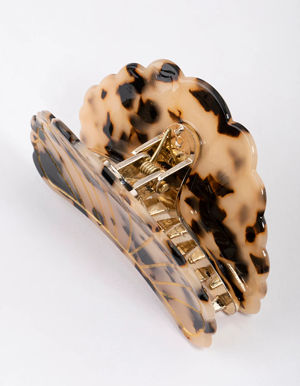 Acrylic Tortoiseshell Claw Clip - Image 3