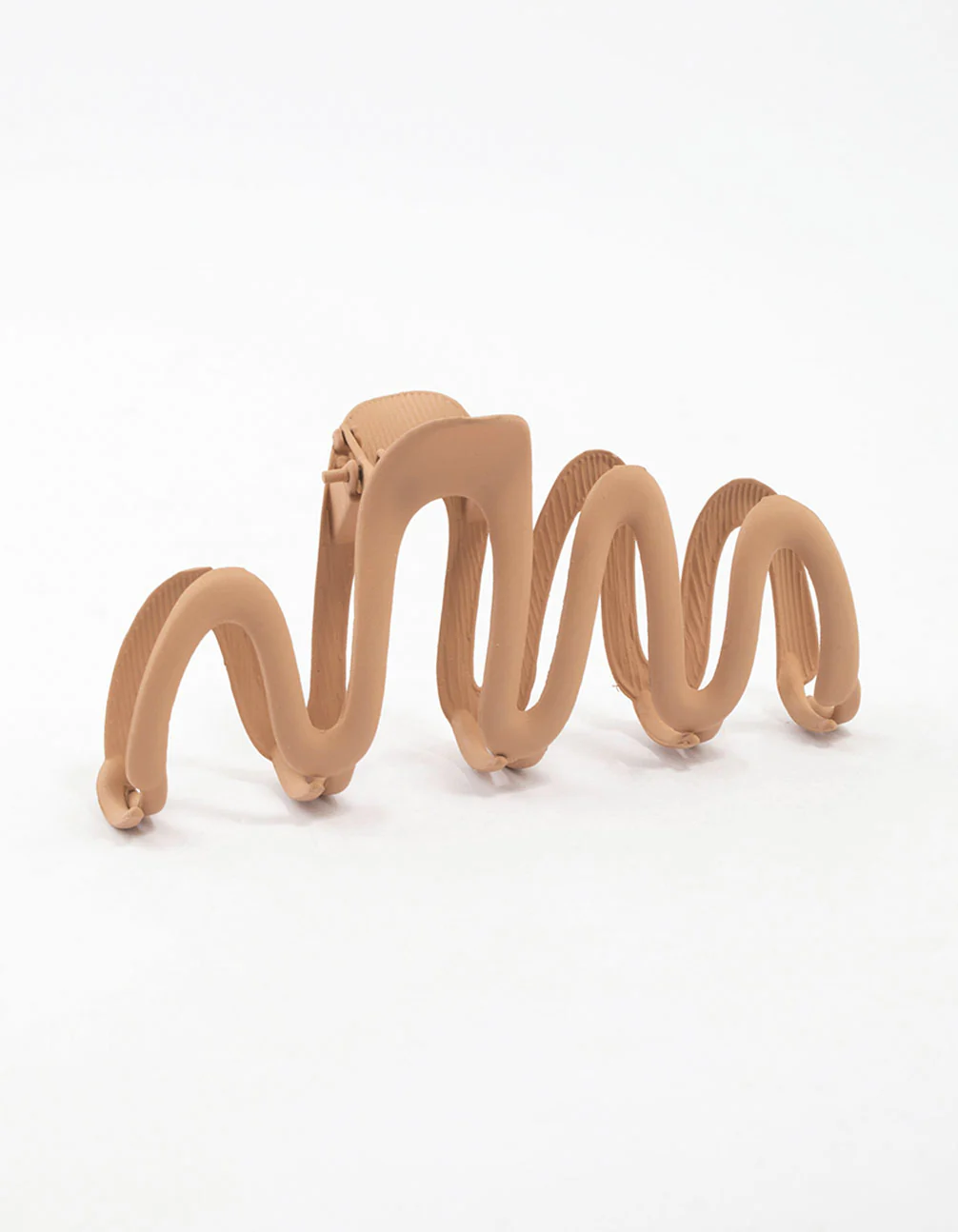 Neutral Wavy Hair Claw Clip - Image 2