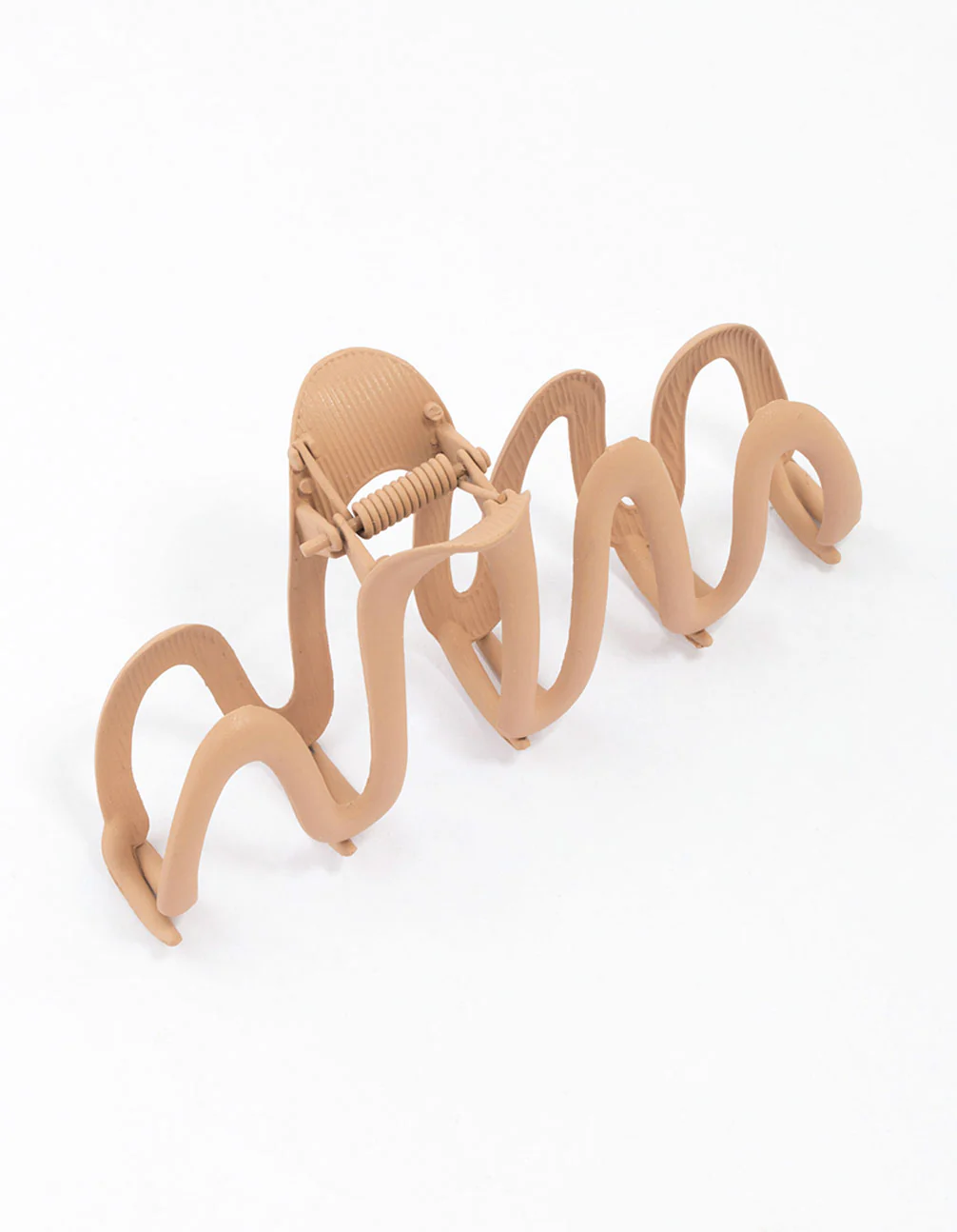 Neutral Wavy Hair Claw Clip - Image 3