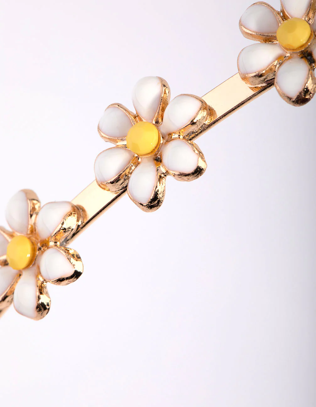 Enamel Daisy Headband - Image 3