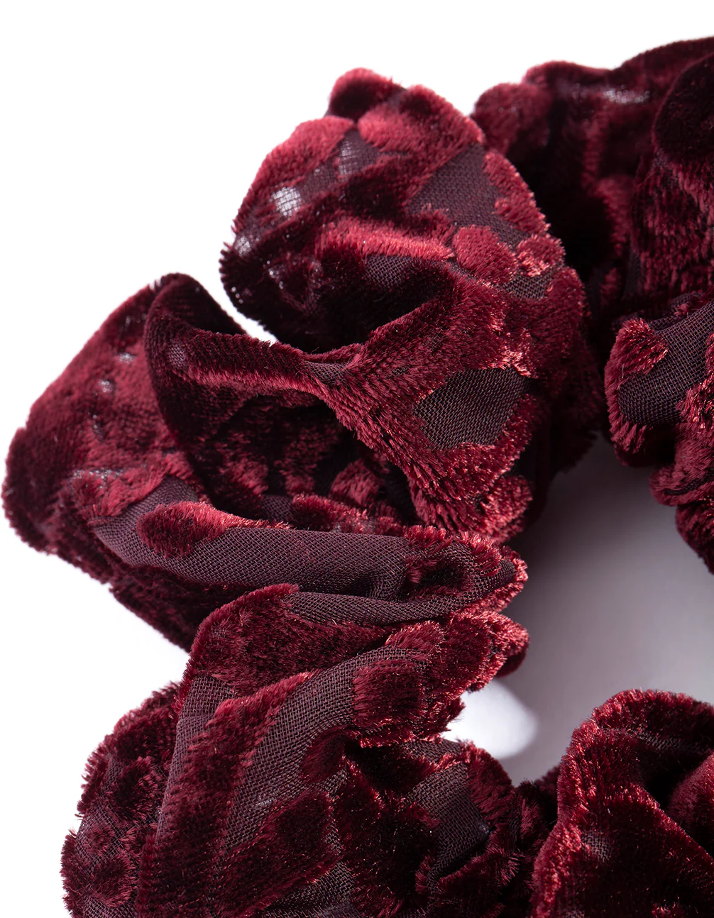 Burnt Velvet Scrunchie - Image 2