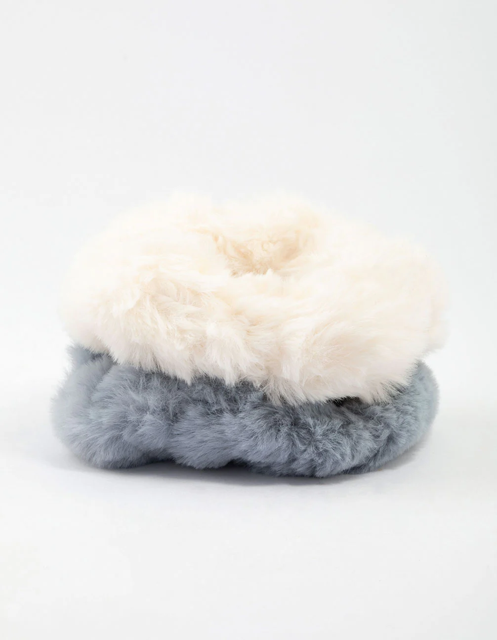 Fabric Faux Fur Scrunchie Pack - Image 3