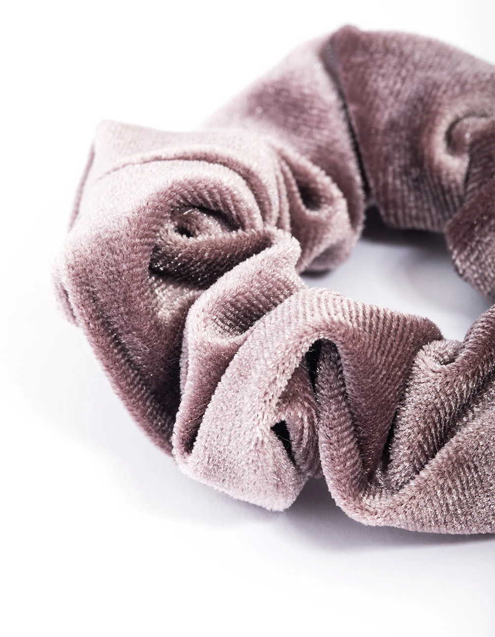 Fabric Large Soft Velvet Scrunchie Pack - Image 3