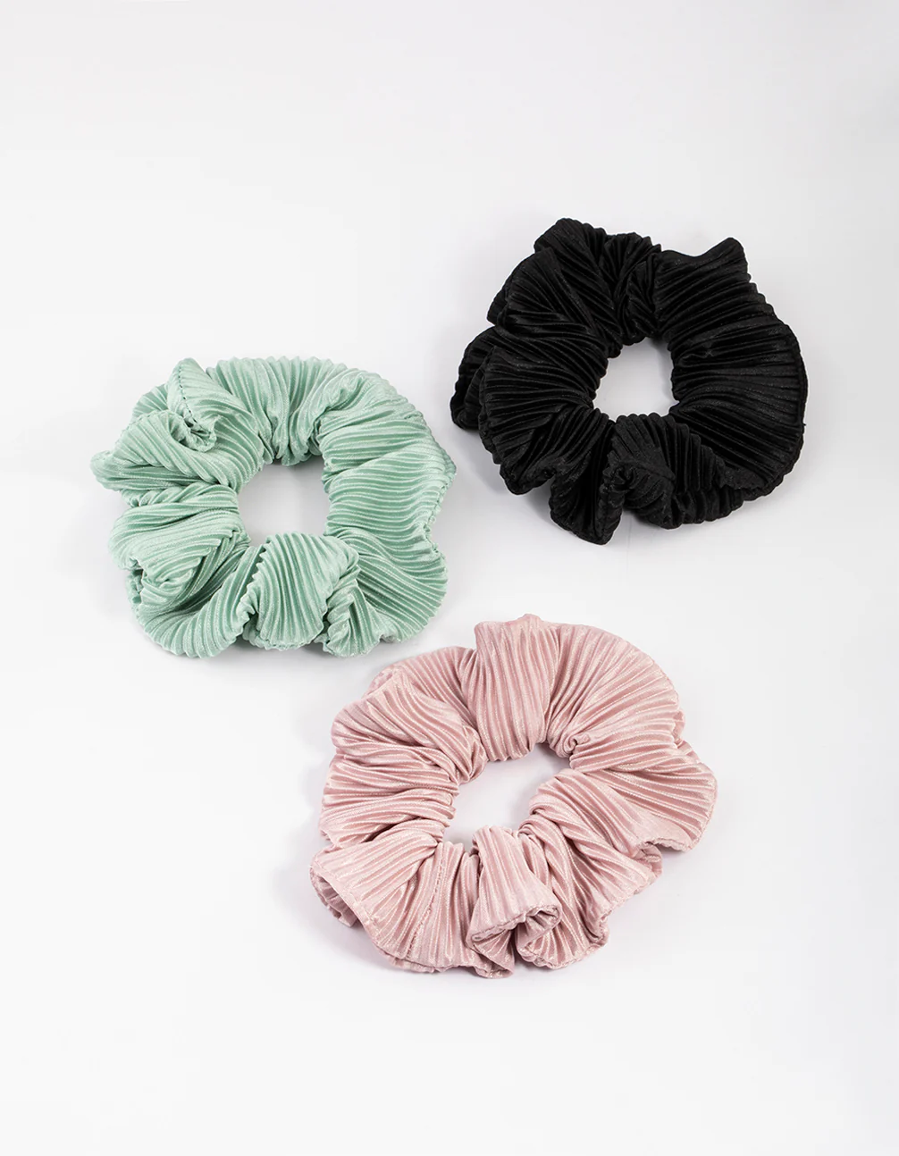 Fabric Plisse Scrunchie Pack - Image 5