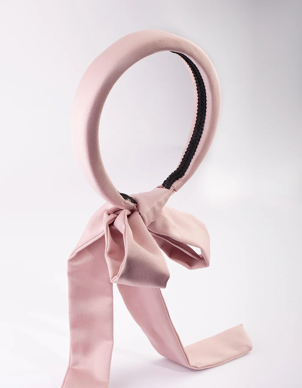 Blush Padded Alice Band - Image 2