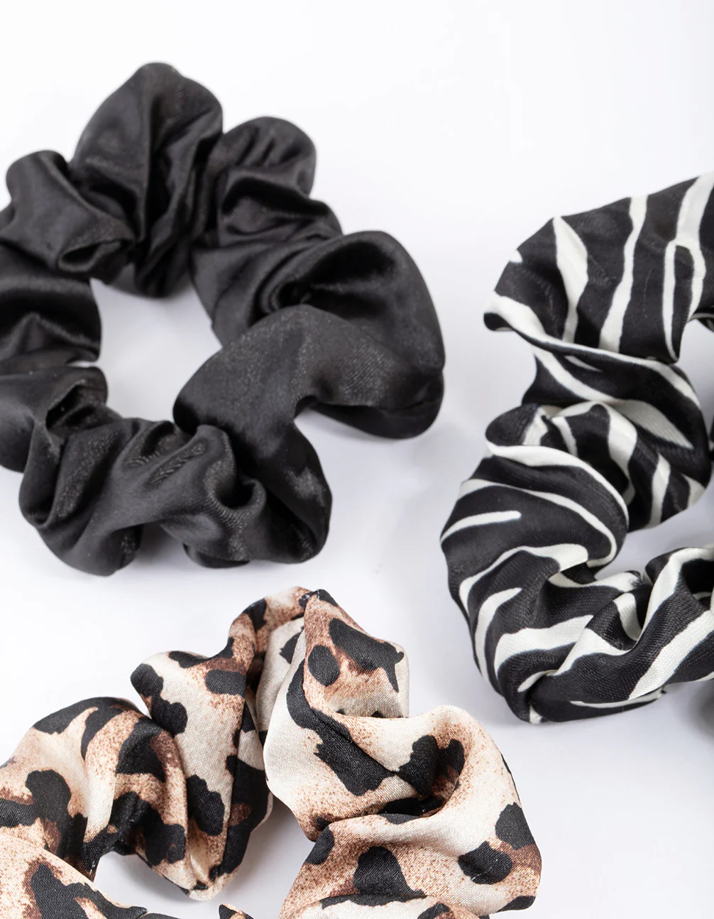 Fabric Wide Stone Animal Scrunchie Pack - Image 2
