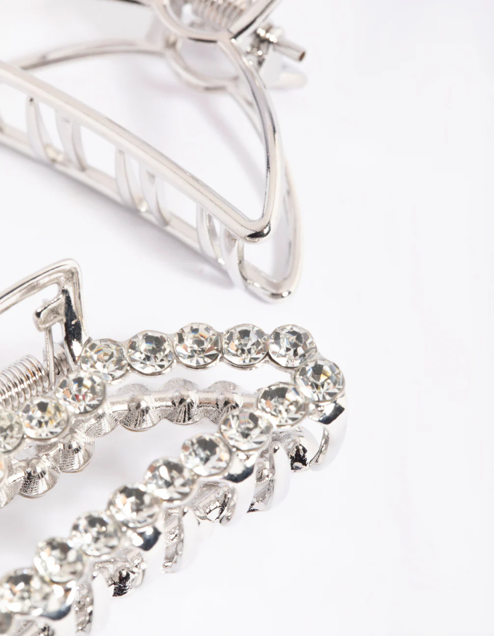 Silver Diamante Claw Set - Image 3