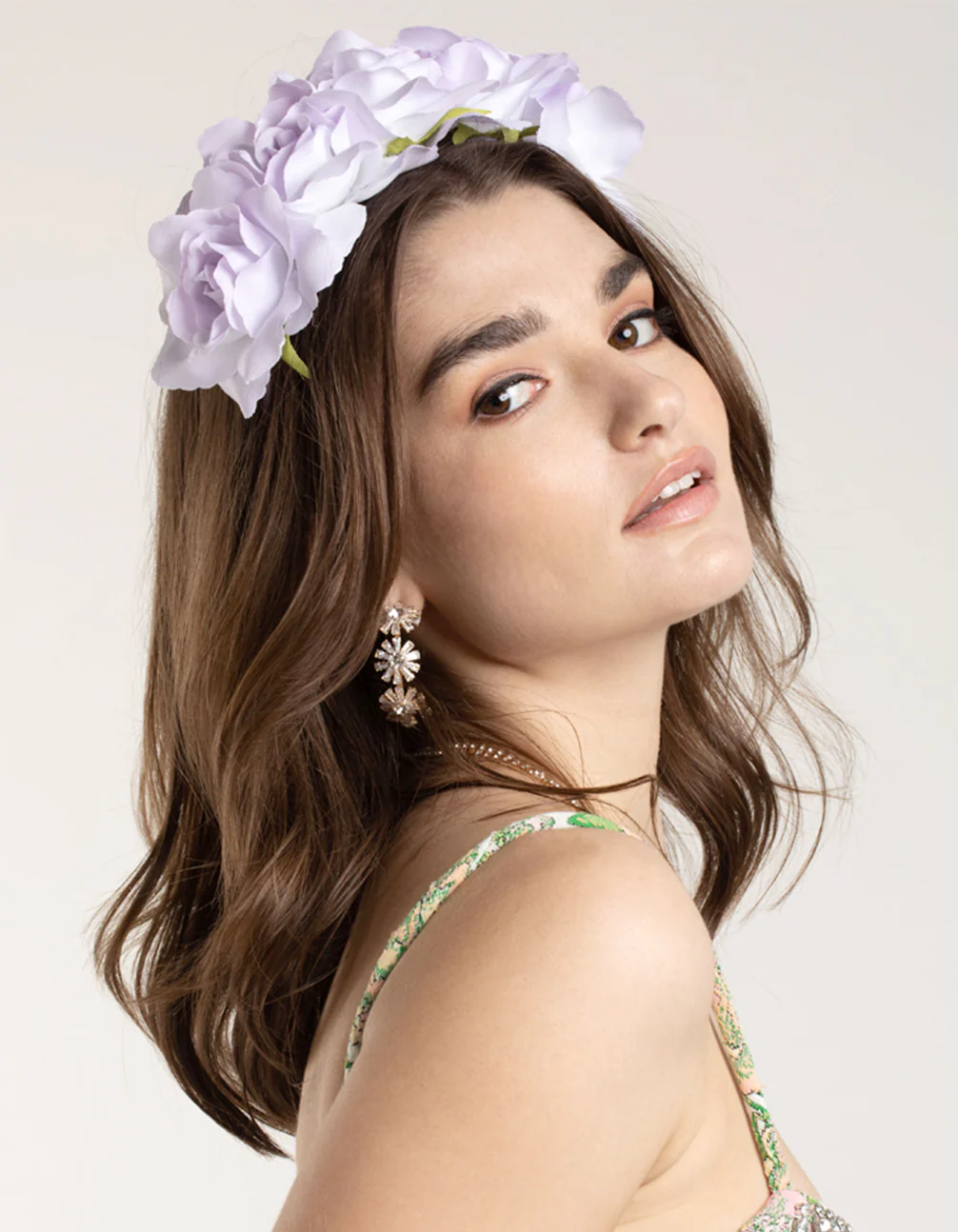 Lilac Rose Full Headband - Image 2