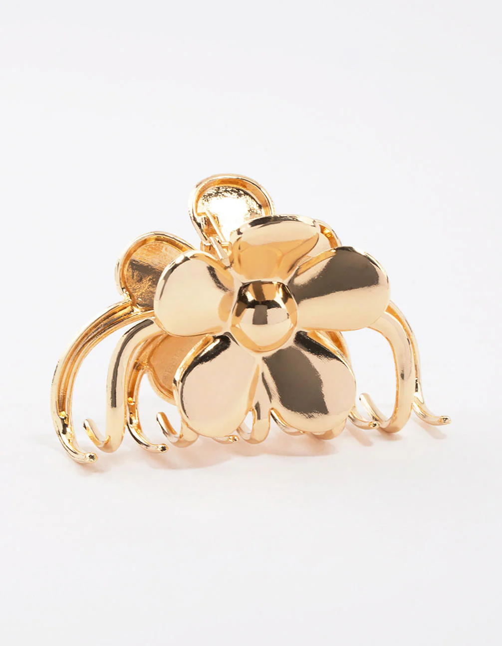 Gold Daisy Hair Claw Clip - Image 2
