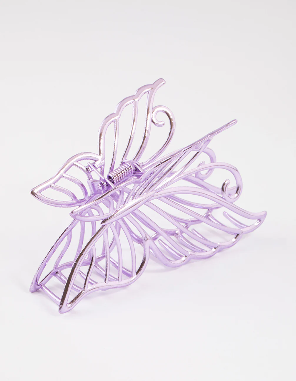 Lilac Detailed Butterfly Claw Clip - Image 2