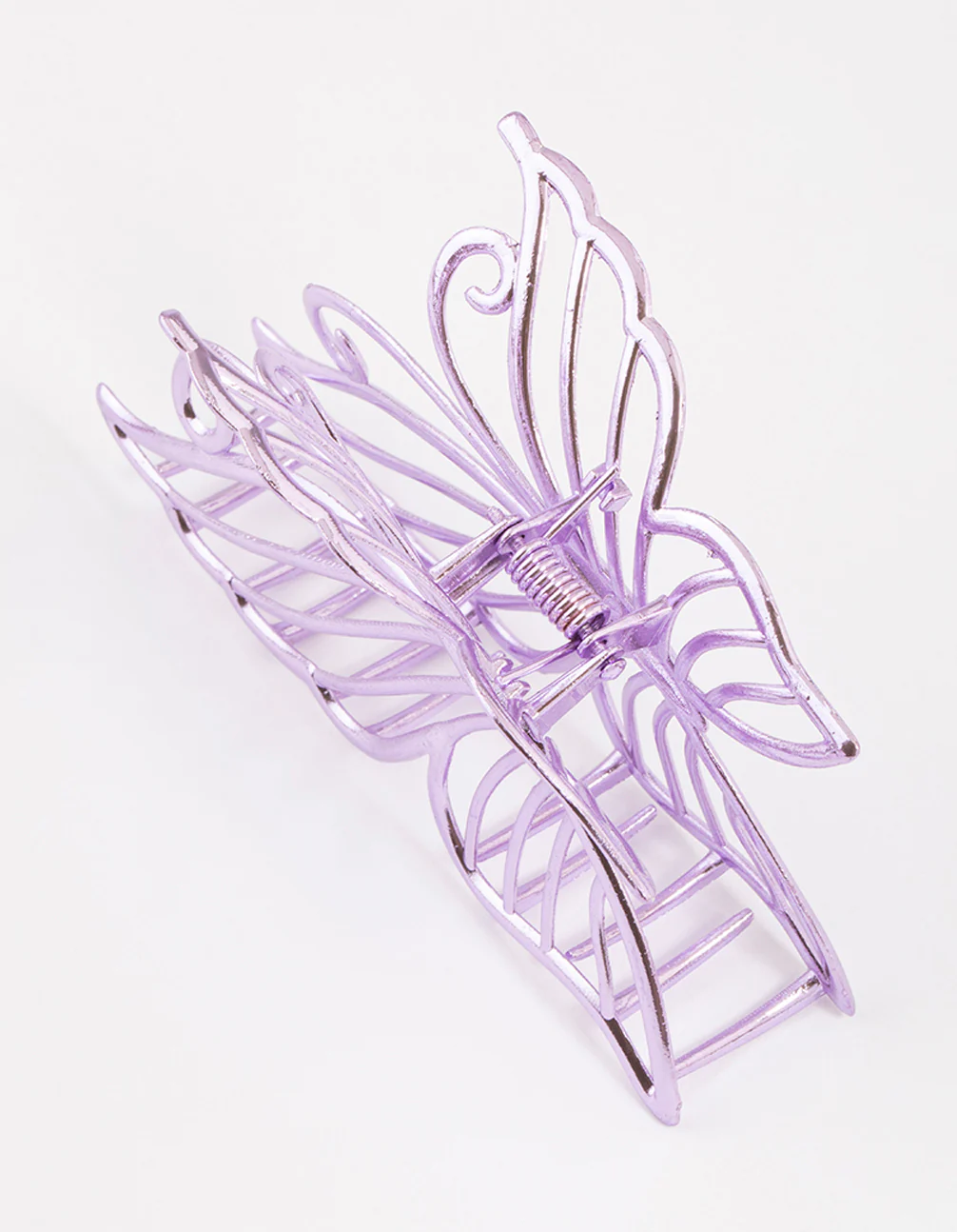 Lilac Detailed Butterfly Claw Clip - Image 3