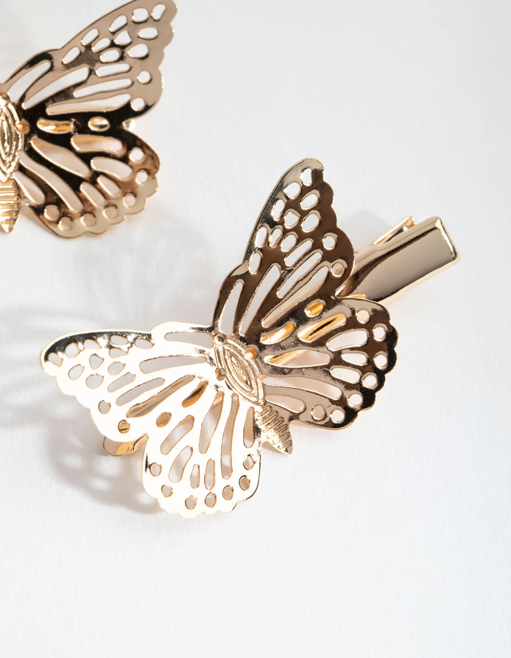 Gold Stamp Butterfly Pack Clip - Image 2