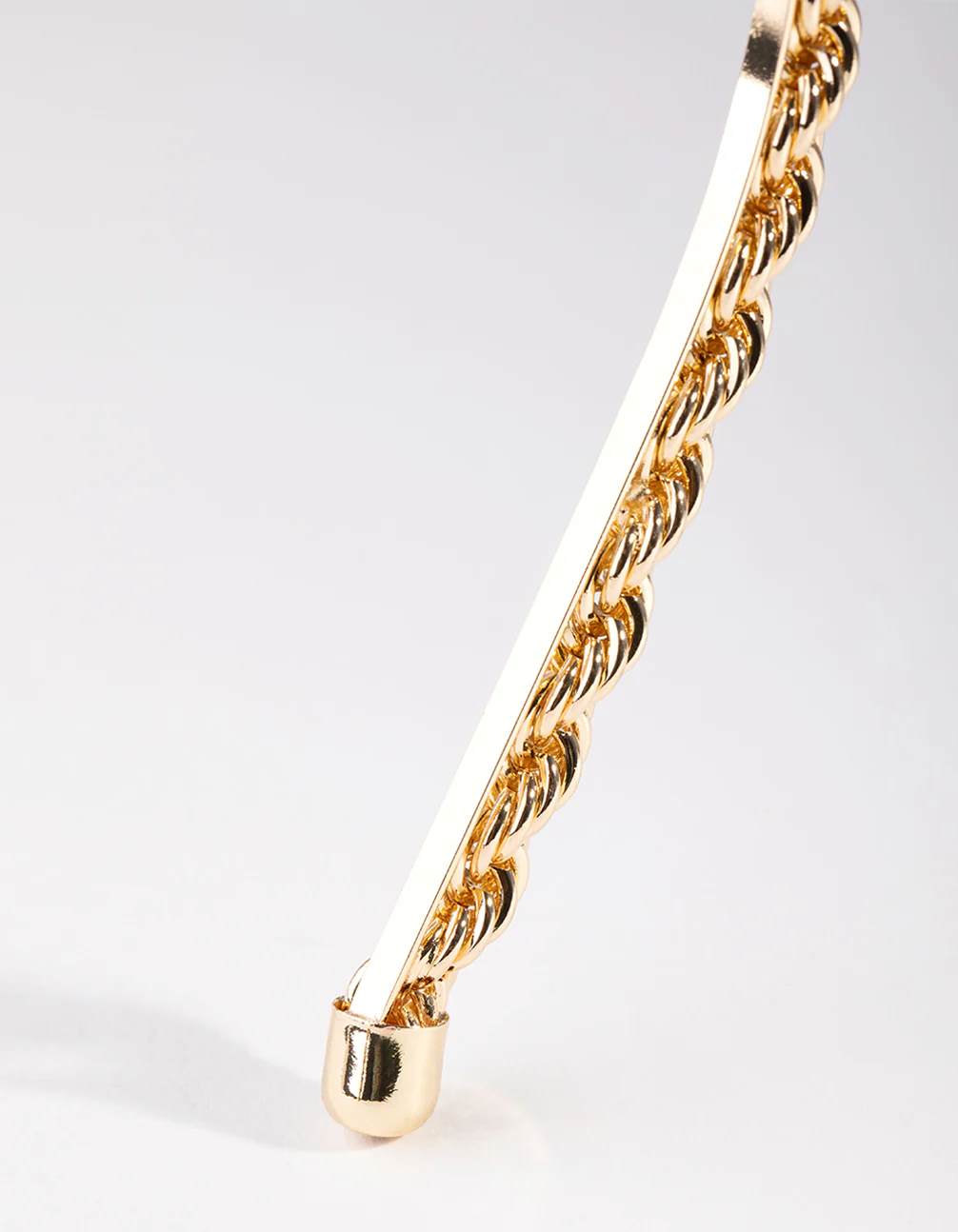 Gold Twist Rope Headband - Image 3