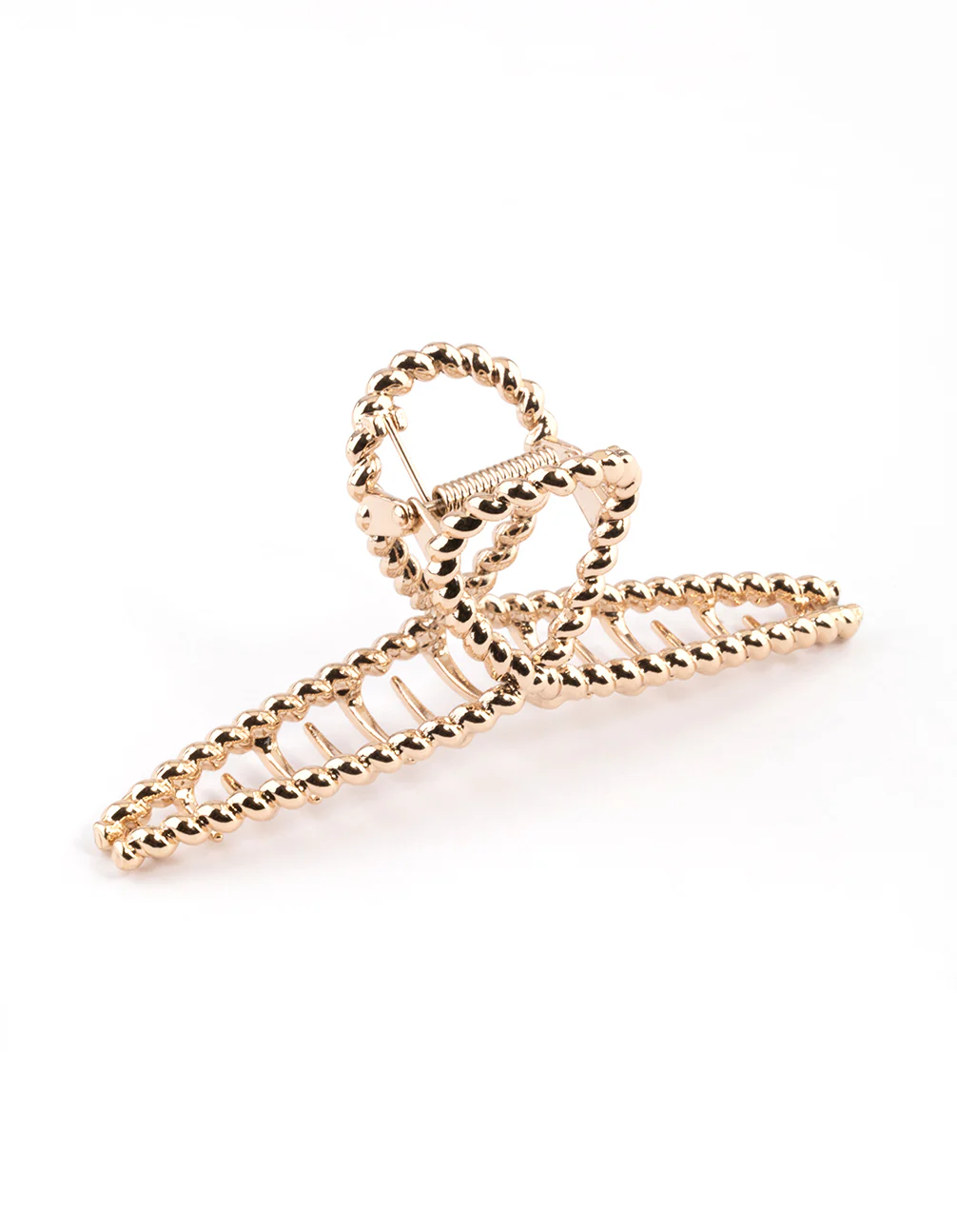 Gold Twist Rope Claw Clip - Image 2