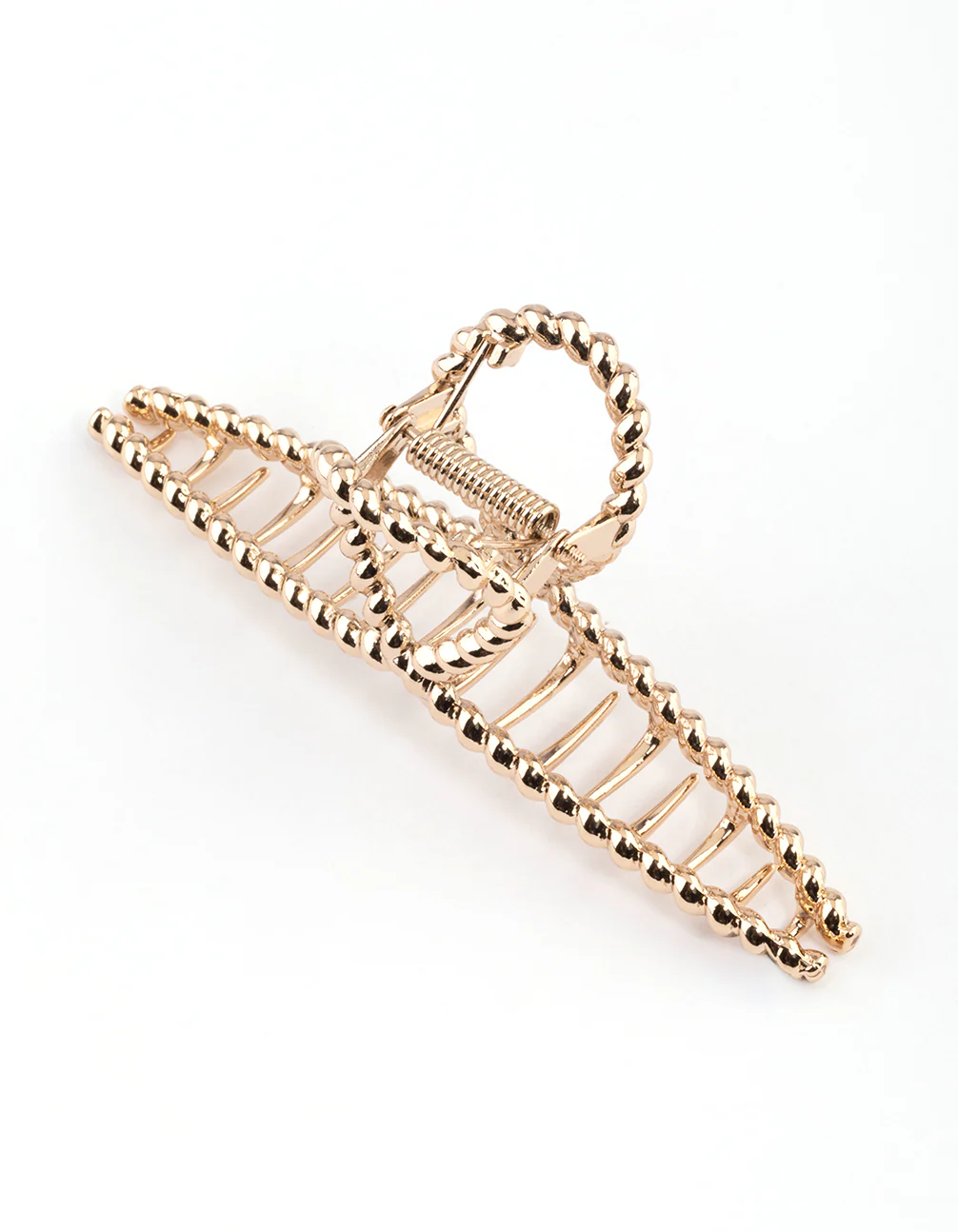 Gold Twist Rope Claw Clip - Image 3