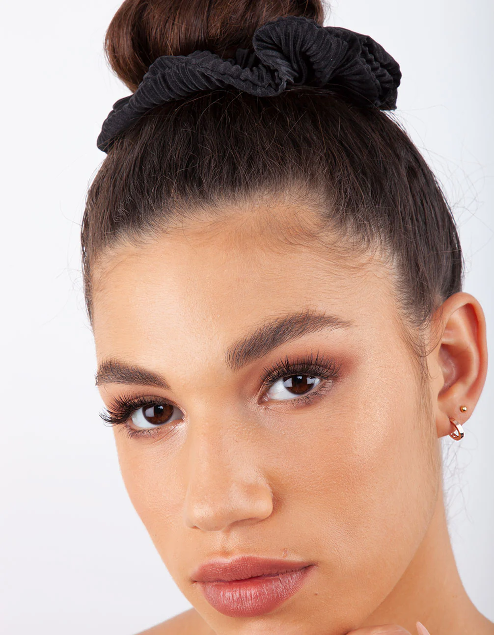 Plisse Neutral Trio Scrunchie Pack - Image 2