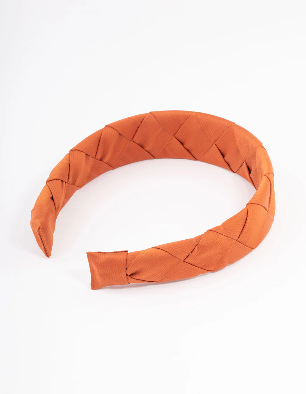 Copper Fabric Cross Wave Headband - Image 3
