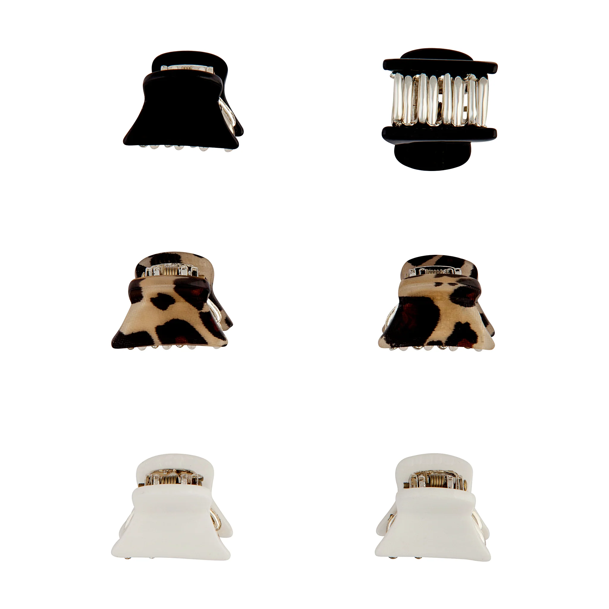 Leopard Black White Clip 6-Pack - Image 2