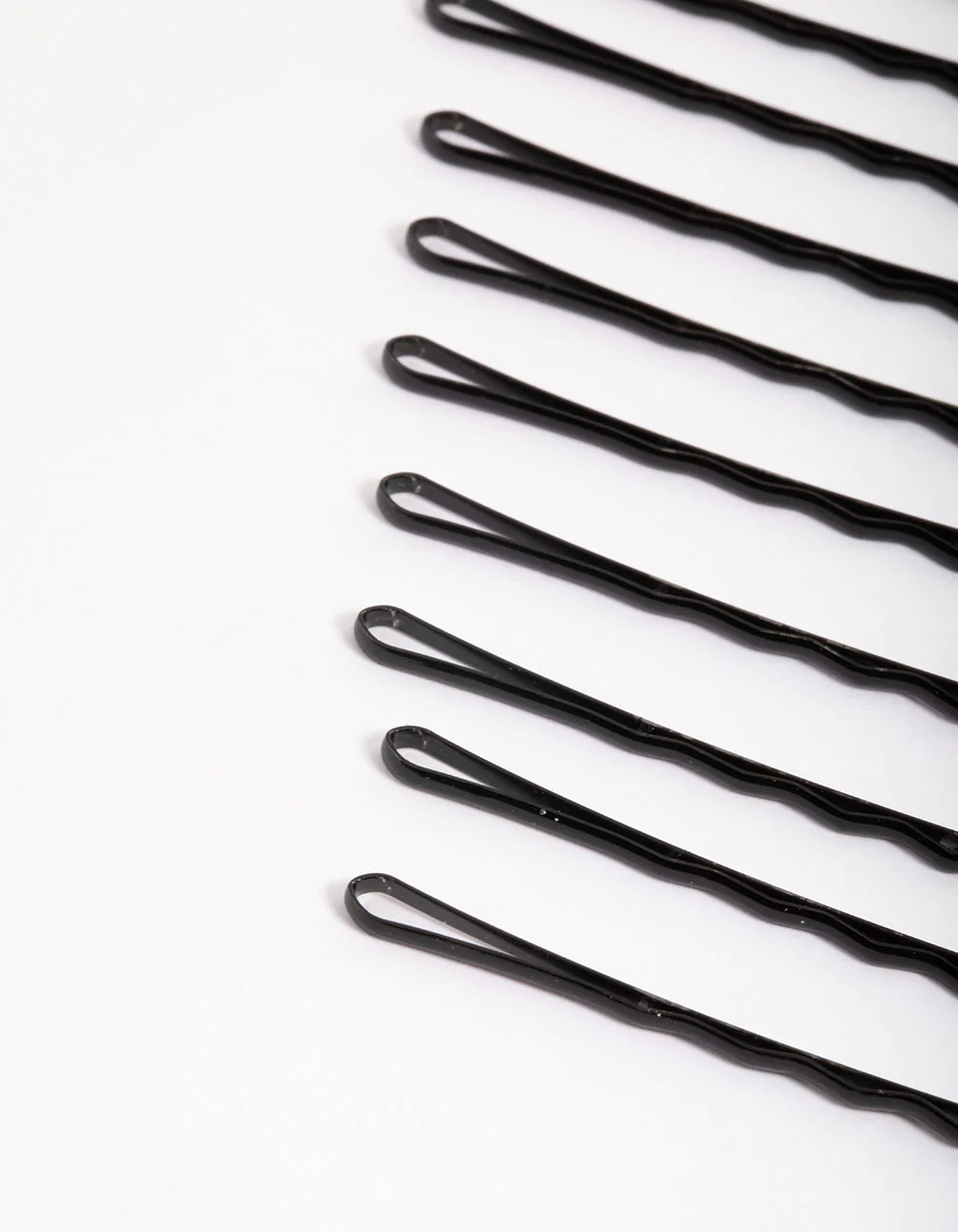 Coated Black Bobby Pin 10-Pack - Image 2