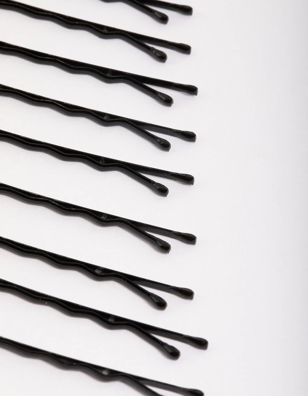 Coated Black Bobby Pin 10-Pack - Image 3