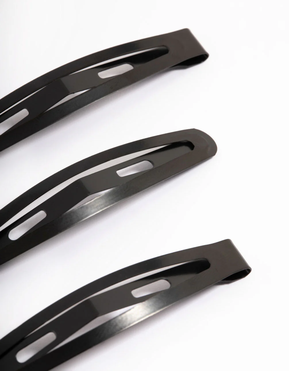 Coated Black Long Snap Clip Pack - Image 2