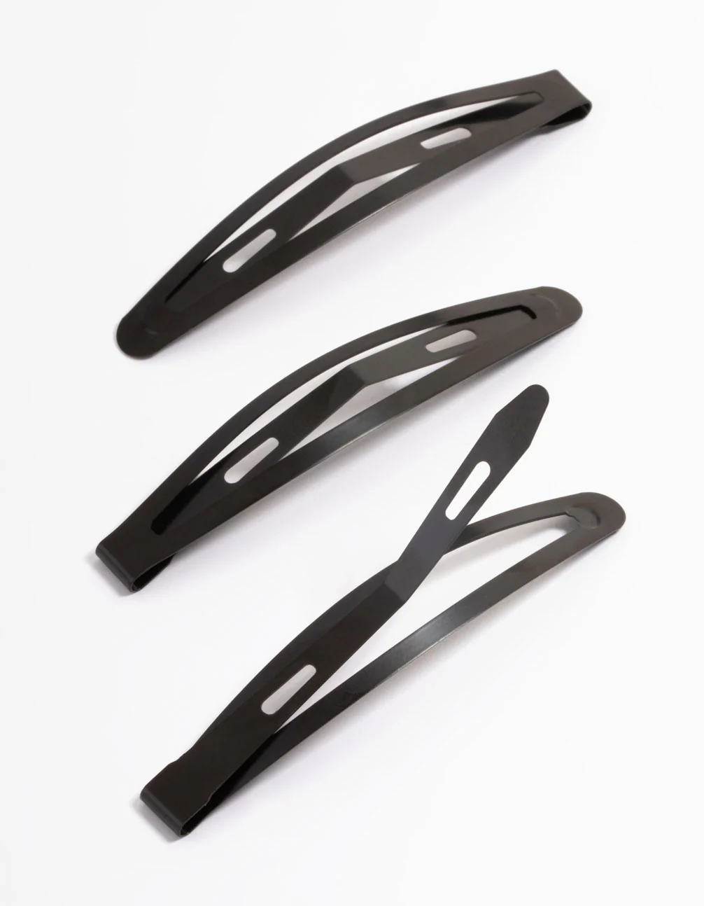 Coated Black Large Long Snap Clip Pack - Image 3
