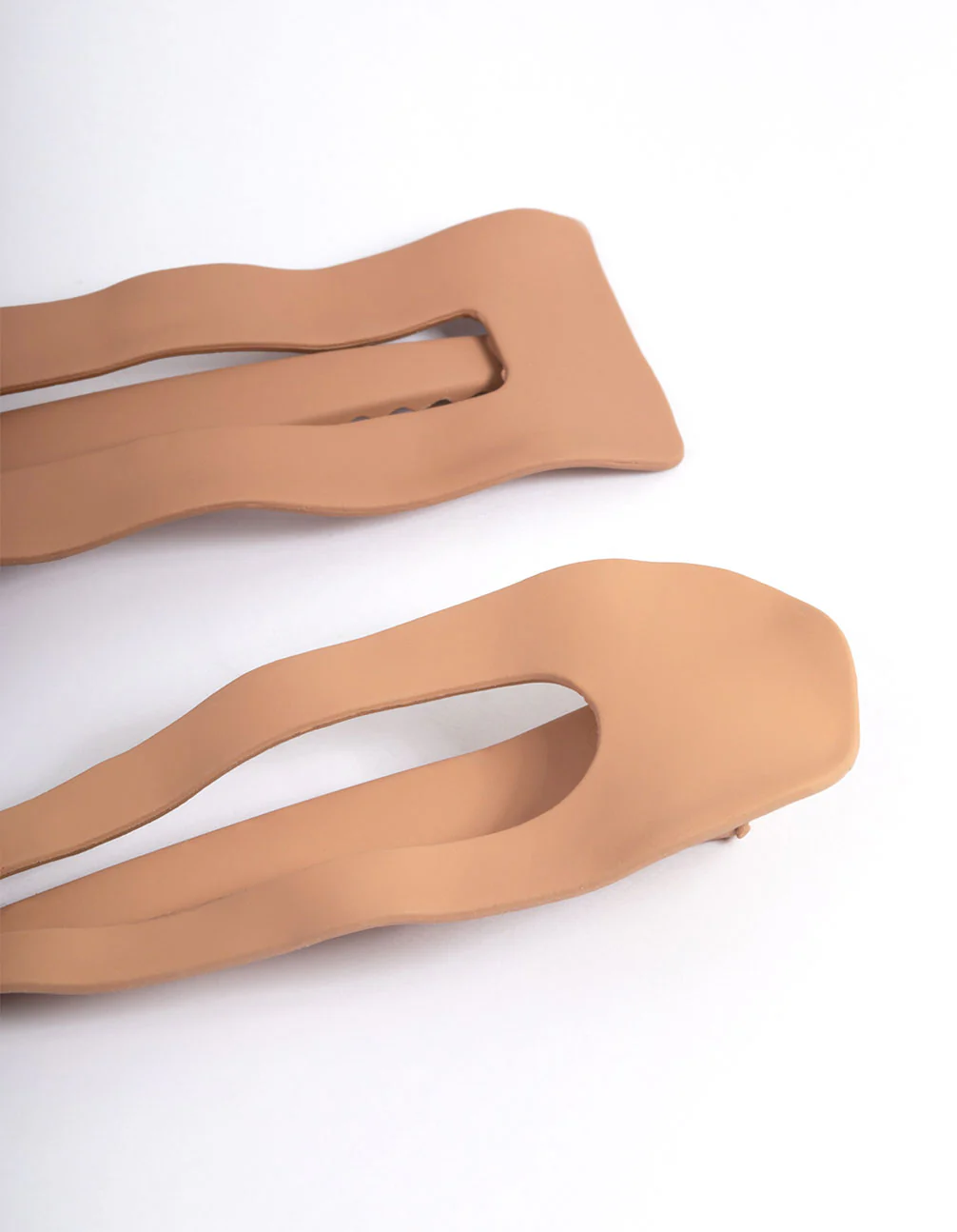 Coated Neutral Mixed Hair Clips Pack - Image 2