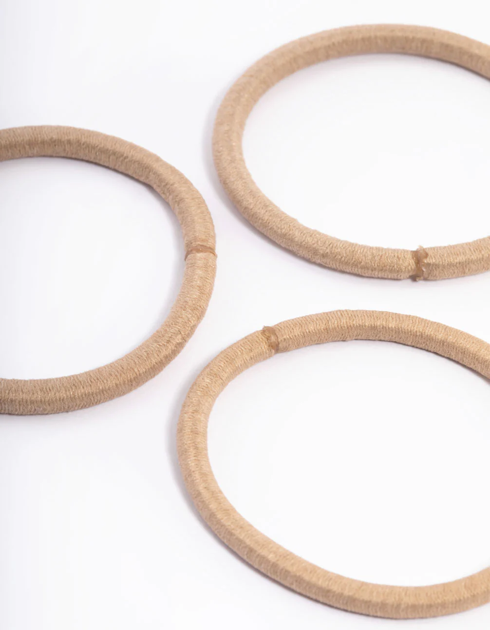 Neutral Fabric Classic Hair Tie Pack - Image 2