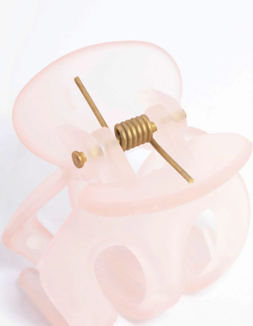 Pink Four Prong Mini Claw - Image 3