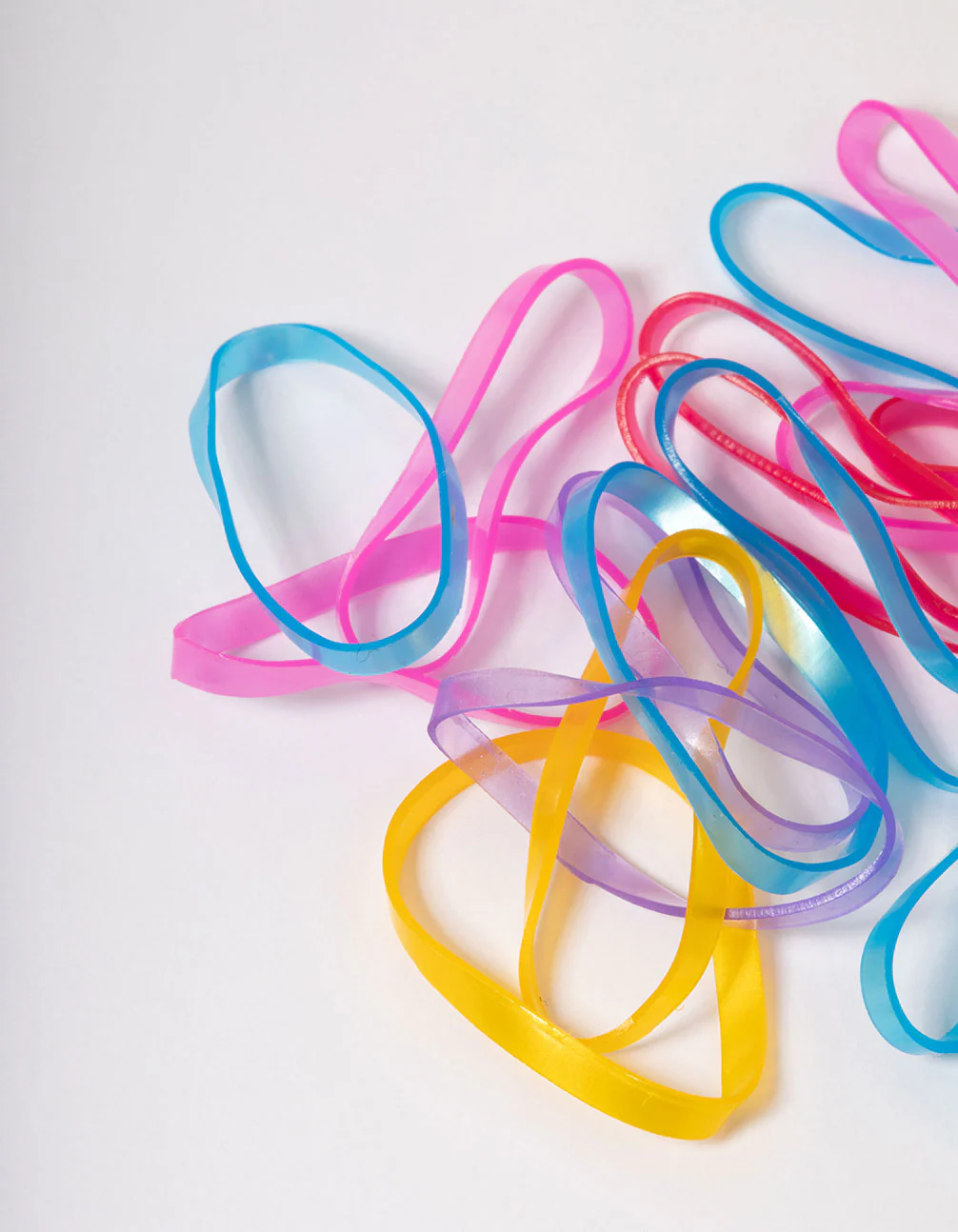 Bright Mini Hair Elastics 60-Pack - Image 2