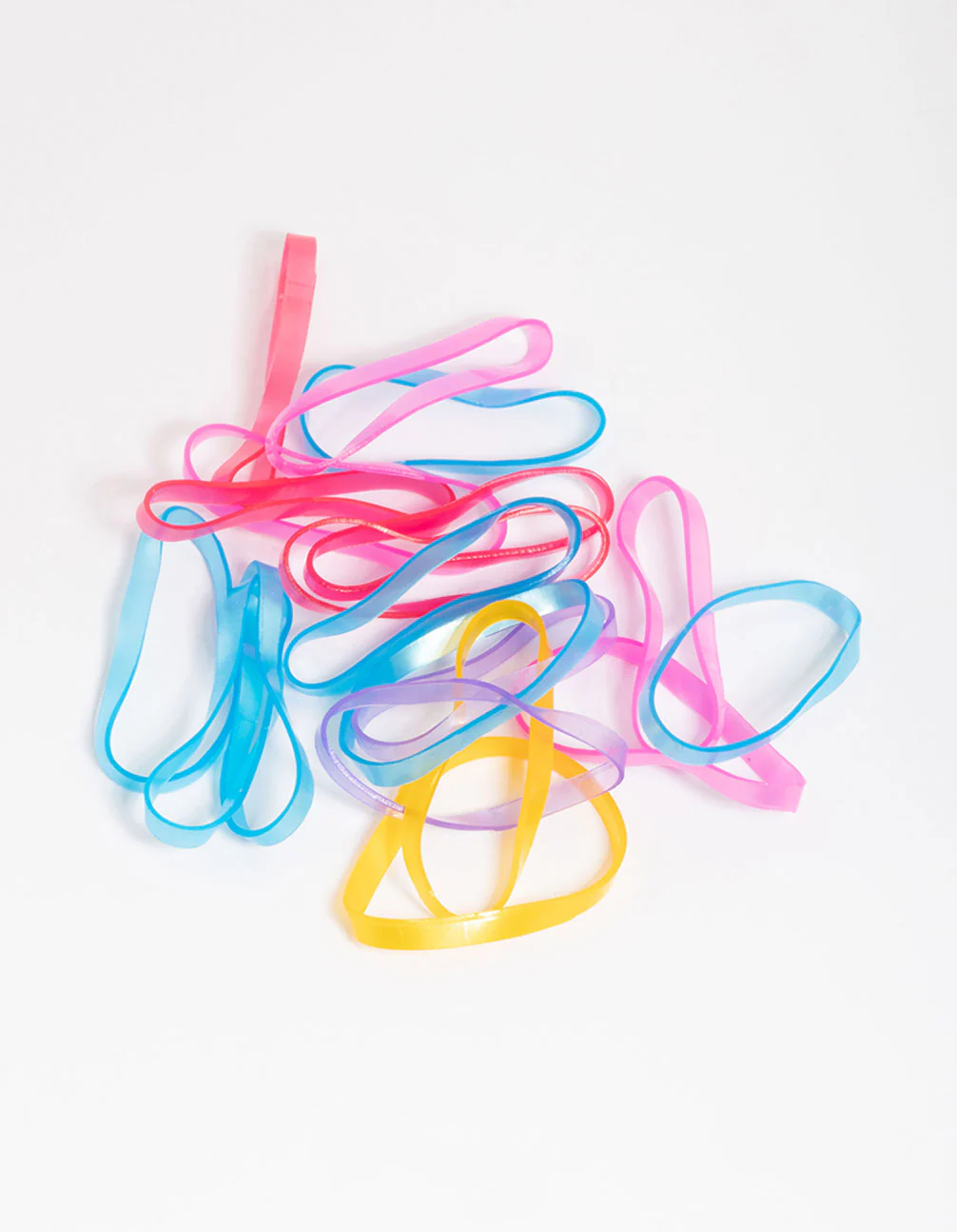 Bright Mini Hair Elastics 60-Pack - Image 3