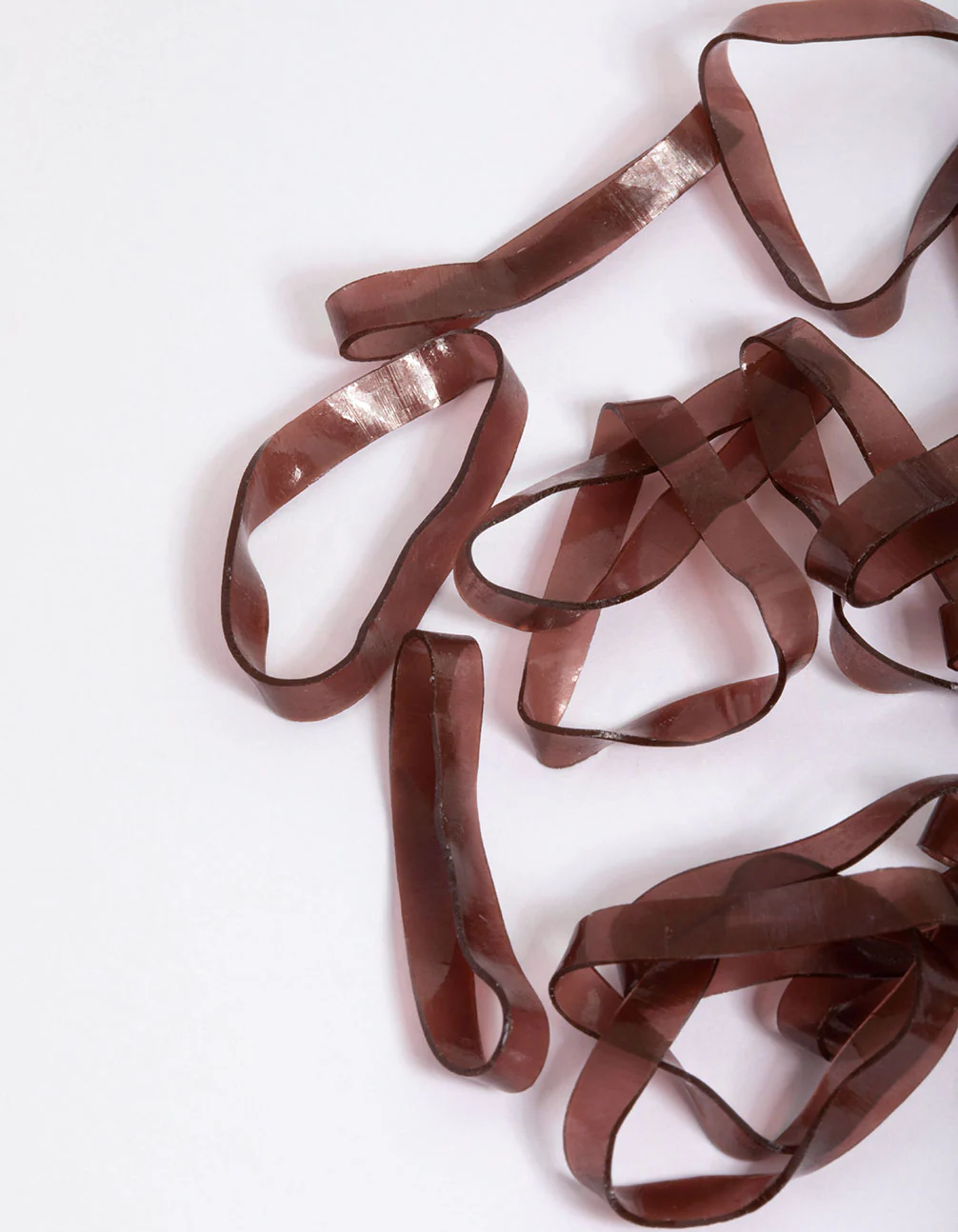 Brown Mini Hair Elastics 60-Pack - Image 3