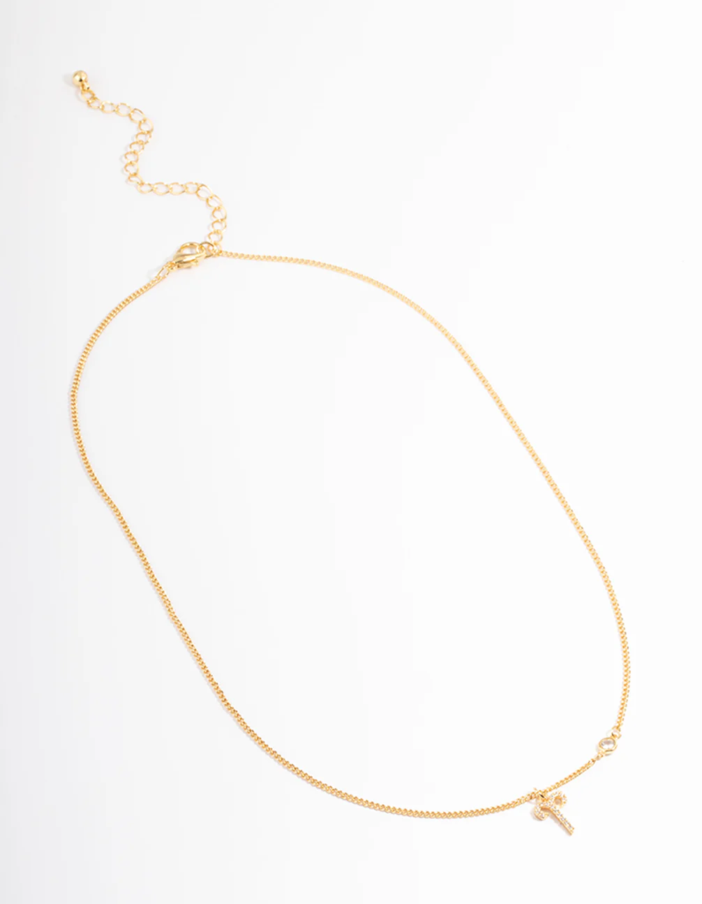 Gold Plated Aries Necklace with Cubic Zirconia Pendant - Image 7