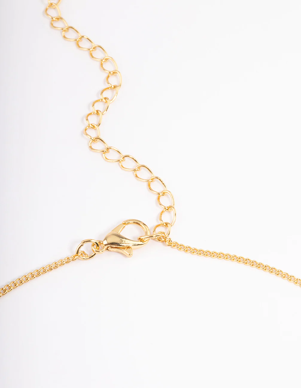 Gold Plated Capricorn Necklace With Cubic Zirconia Pendant - Image 5