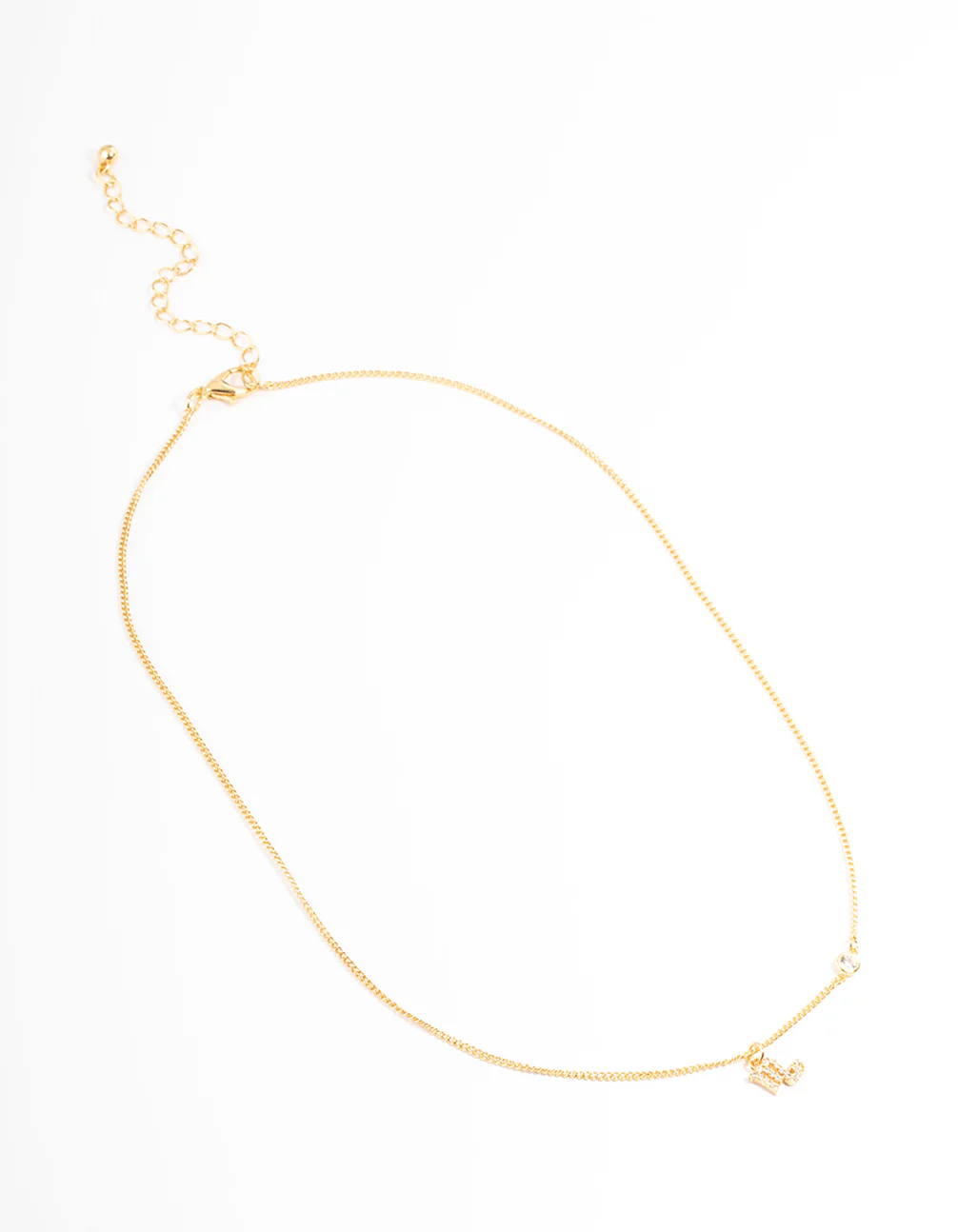 Gold Plated Scorpio Necklace With Cubic Zirconia Pendant - Image 4