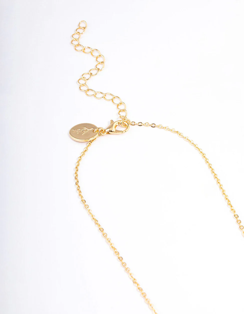 Gold Plated Angel Number '222' Layered Necklace - Image 3